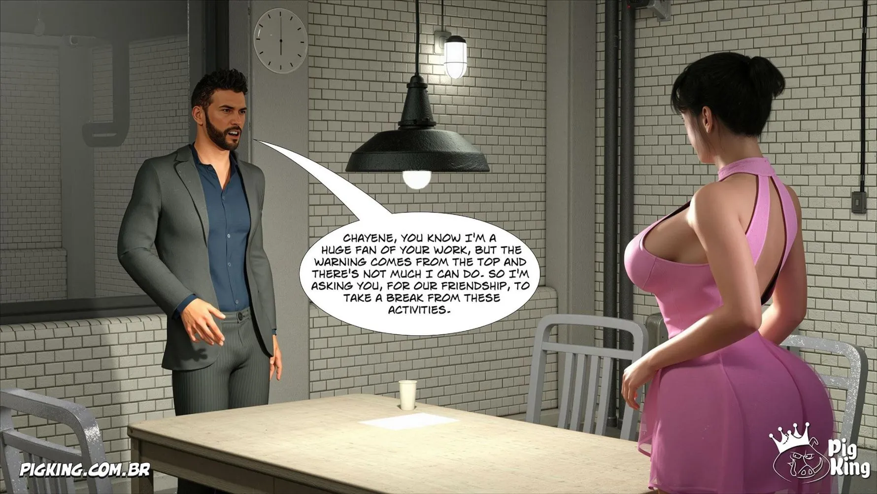 Chayene [CrazyDad3D] 8 . Chayene - Chapter 8 [CrazyDad3D] – page 3