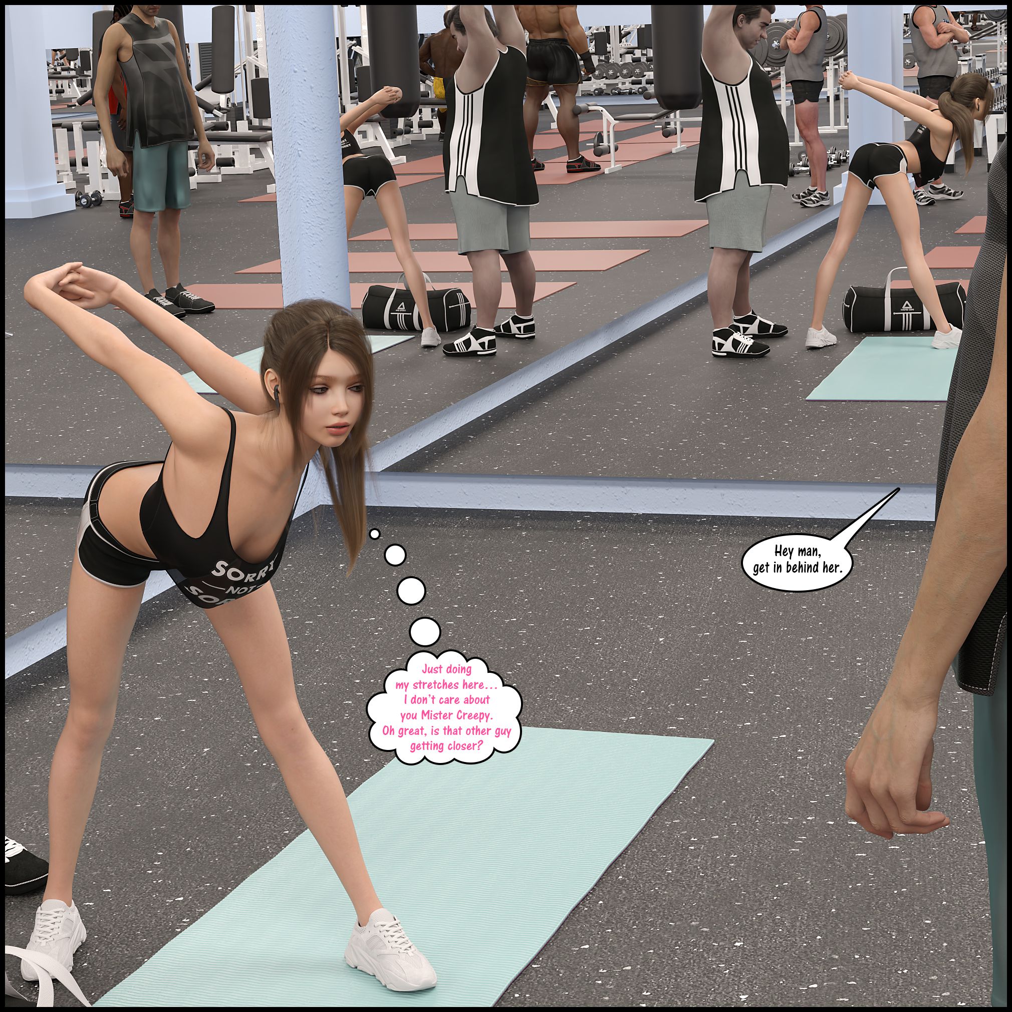 Natasha’s Workout [DarkLord] 1 . Natasha's Workout - Chapter 1 [DarkLord] – page 17