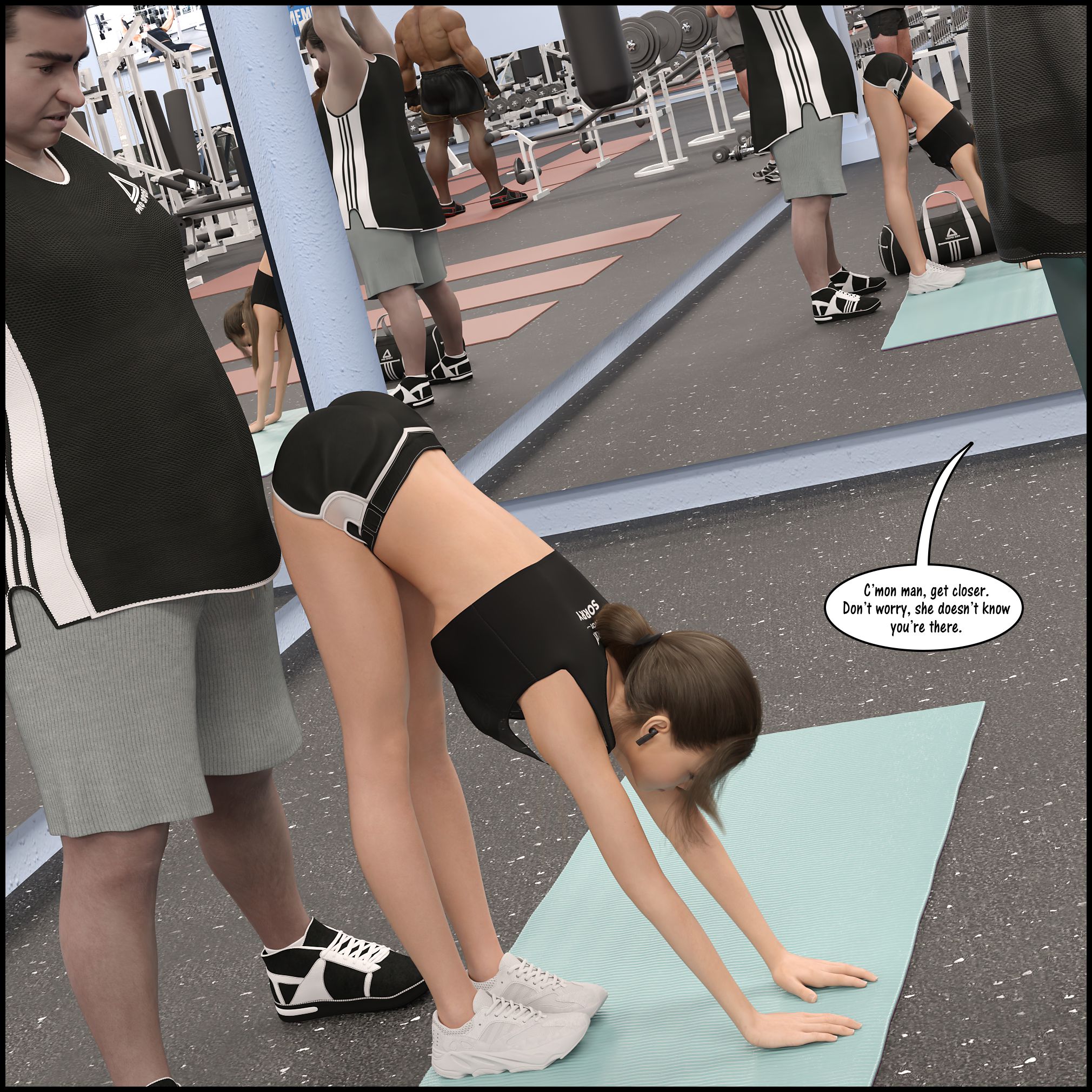 Natasha’s Workout [DarkLord] 1 . Natasha's Workout - Chapter 1 [DarkLord] – page 18