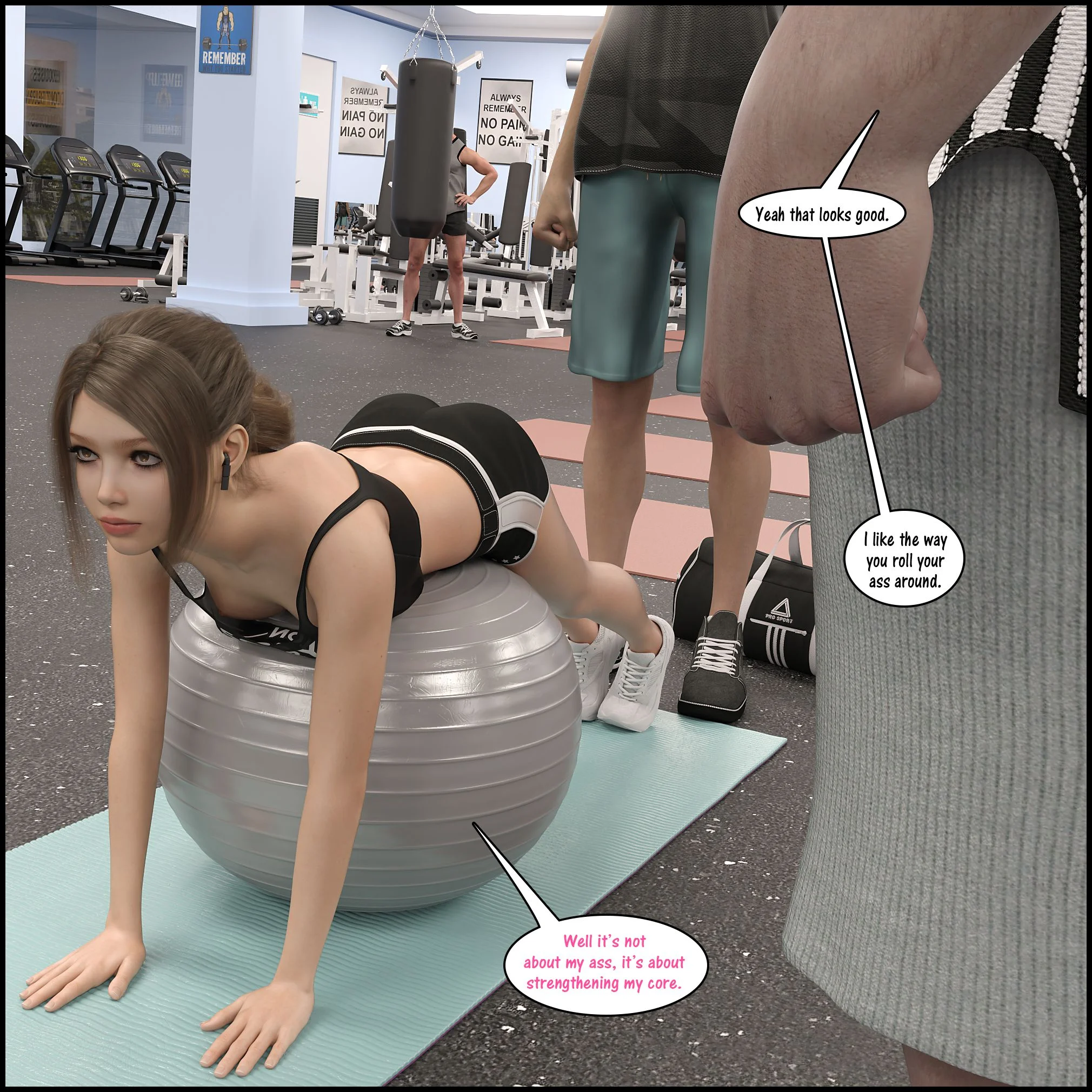 Natasha’s Workout [DarkLord] 1 . Natasha's Workout - Chapter 1 [DarkLord] – page 28