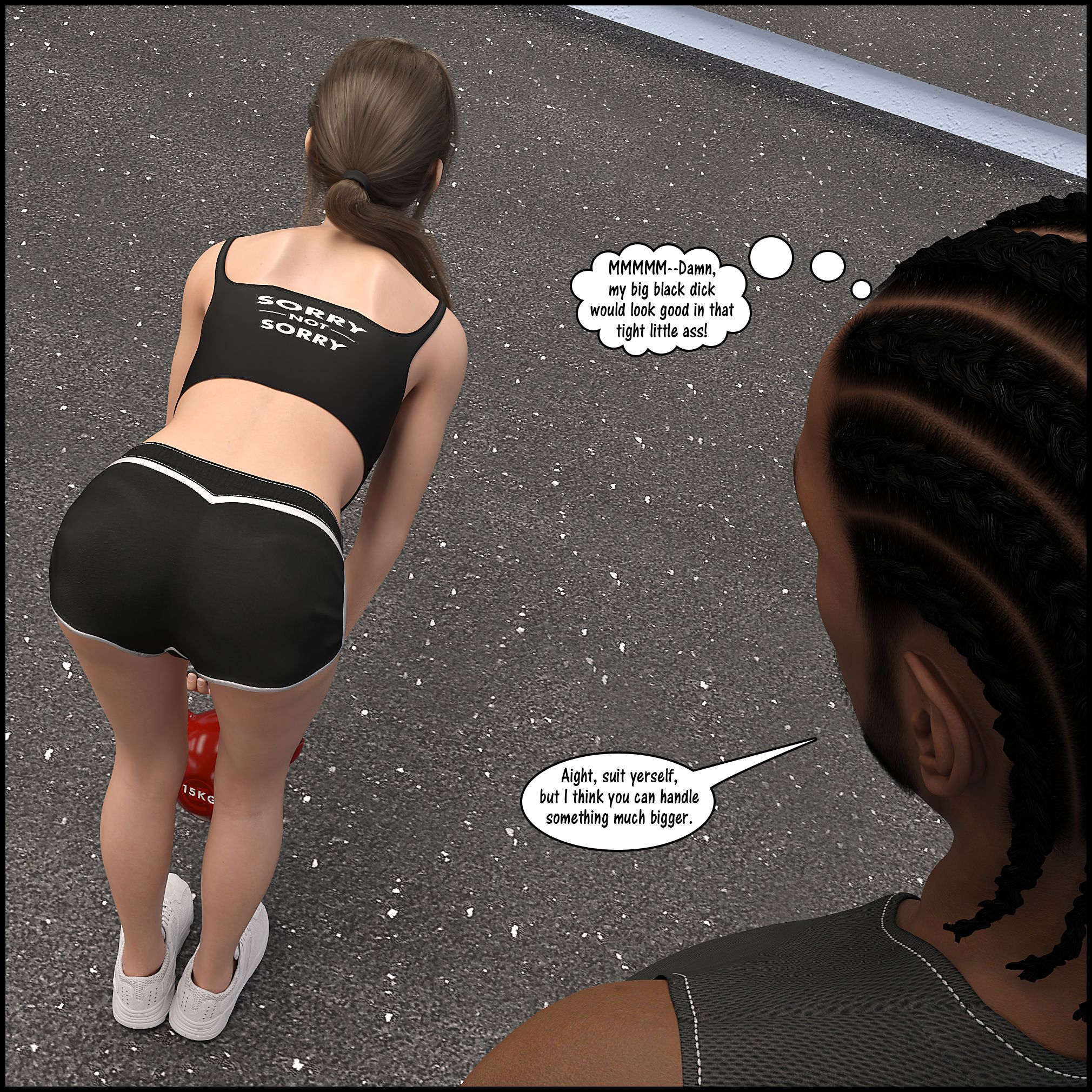 Natasha’s Workout [DarkLord] 1 . Natasha's Workout - Chapter 1 [DarkLord] – page 46