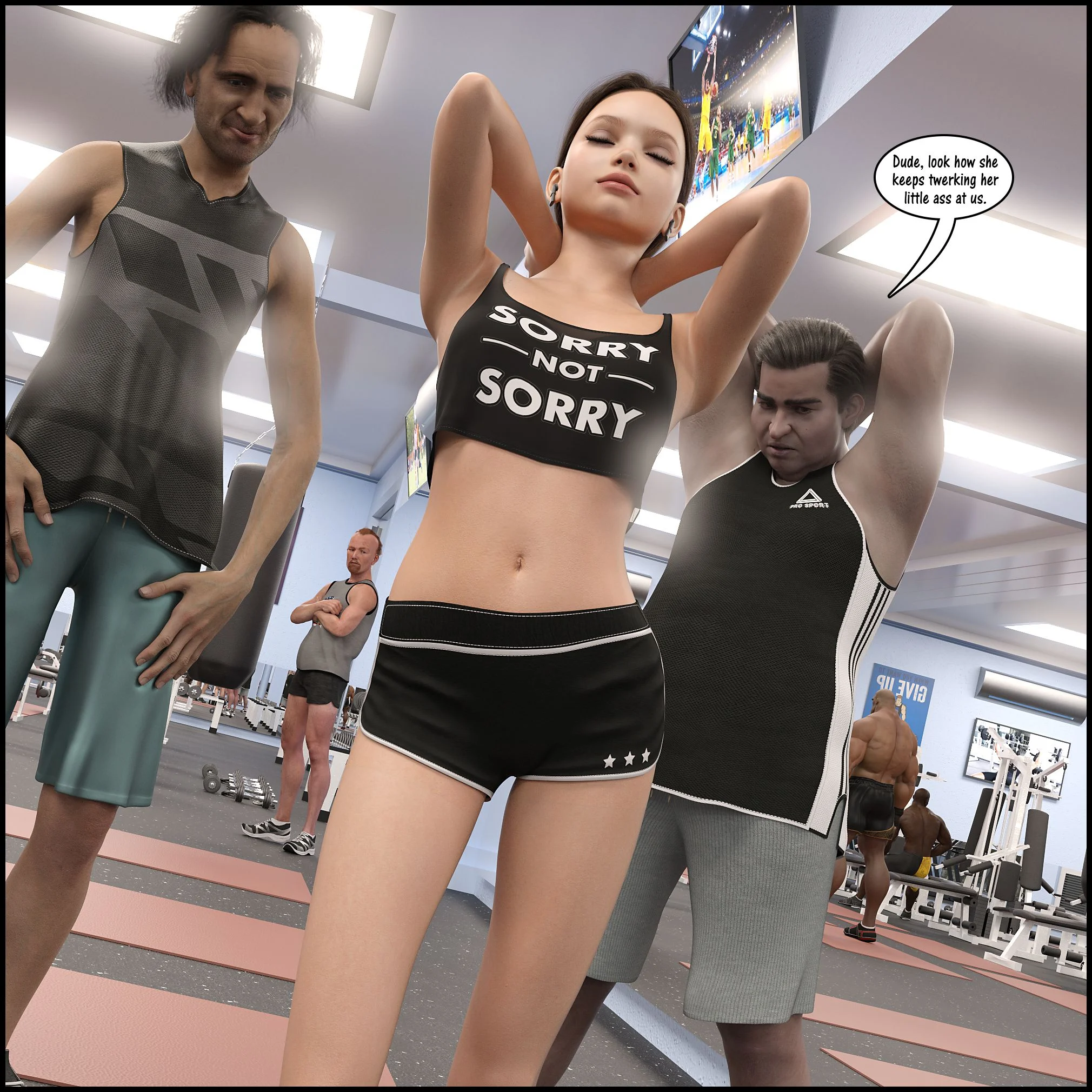 Natasha’s Workout [DarkLord] 1 . Natasha's Workout - Chapter 1 [DarkLord] – page 5