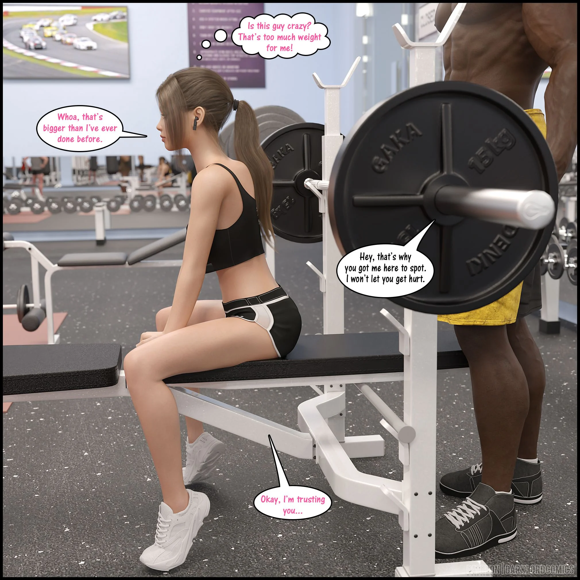 Natasha’s Workout [DarkLord] 1 . Natasha's Workout - Chapter 1 [DarkLord] – page 57