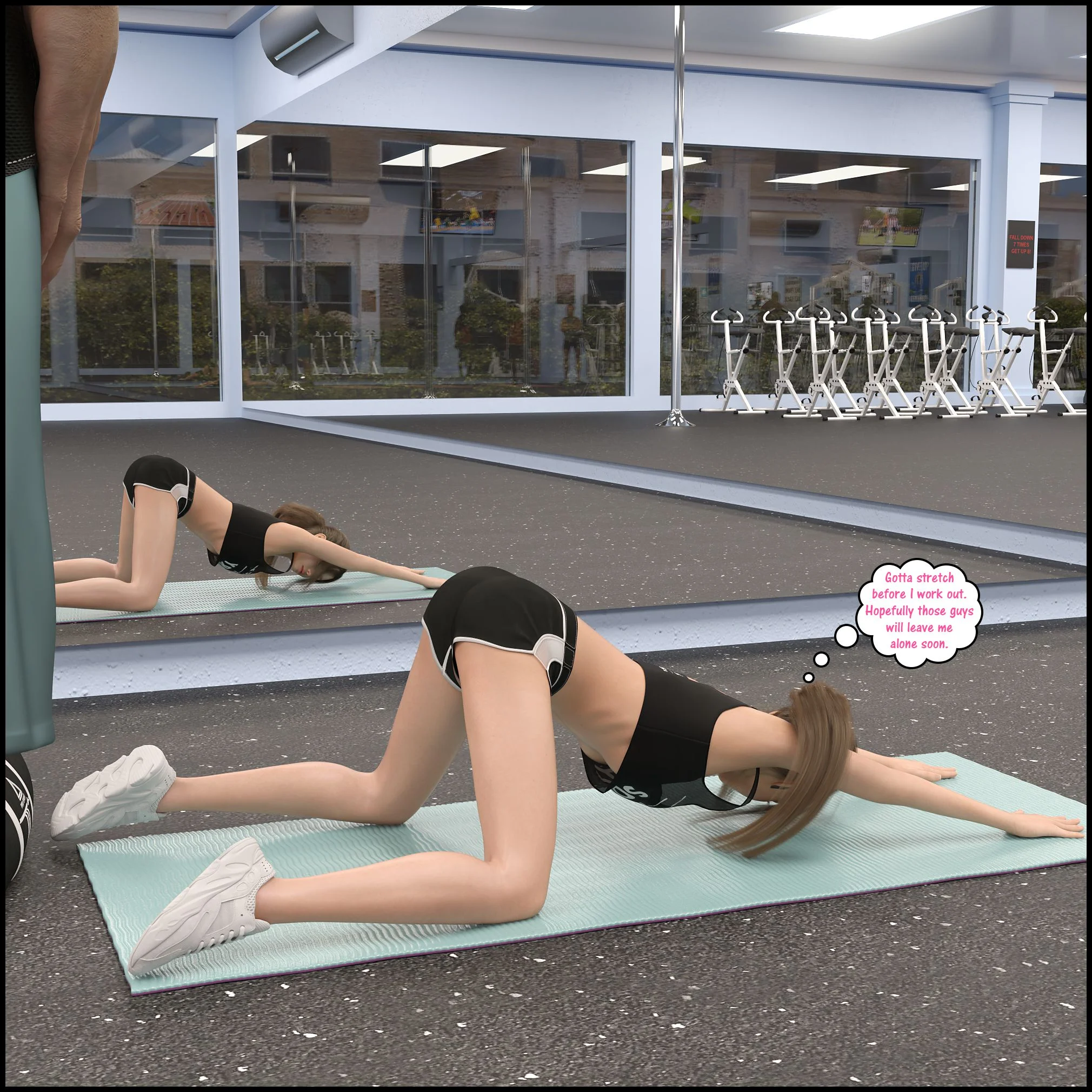 Natasha’s Workout [DarkLord] 1 . Natasha's Workout - Chapter 1 [DarkLord] – page 8