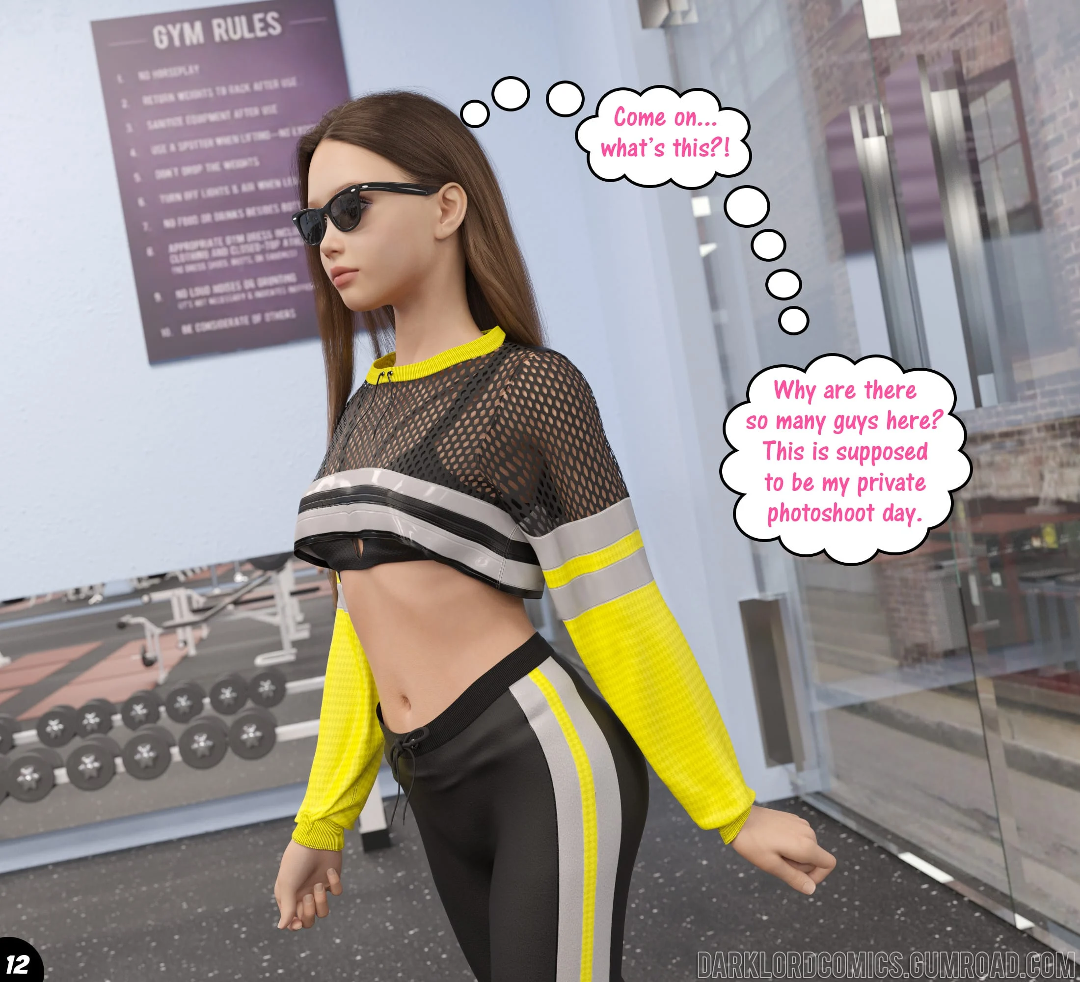 Natasha’s Workout [DarkLord] 2 . Natasha's Workout - Chapter 2 [DarkLord] – page 13