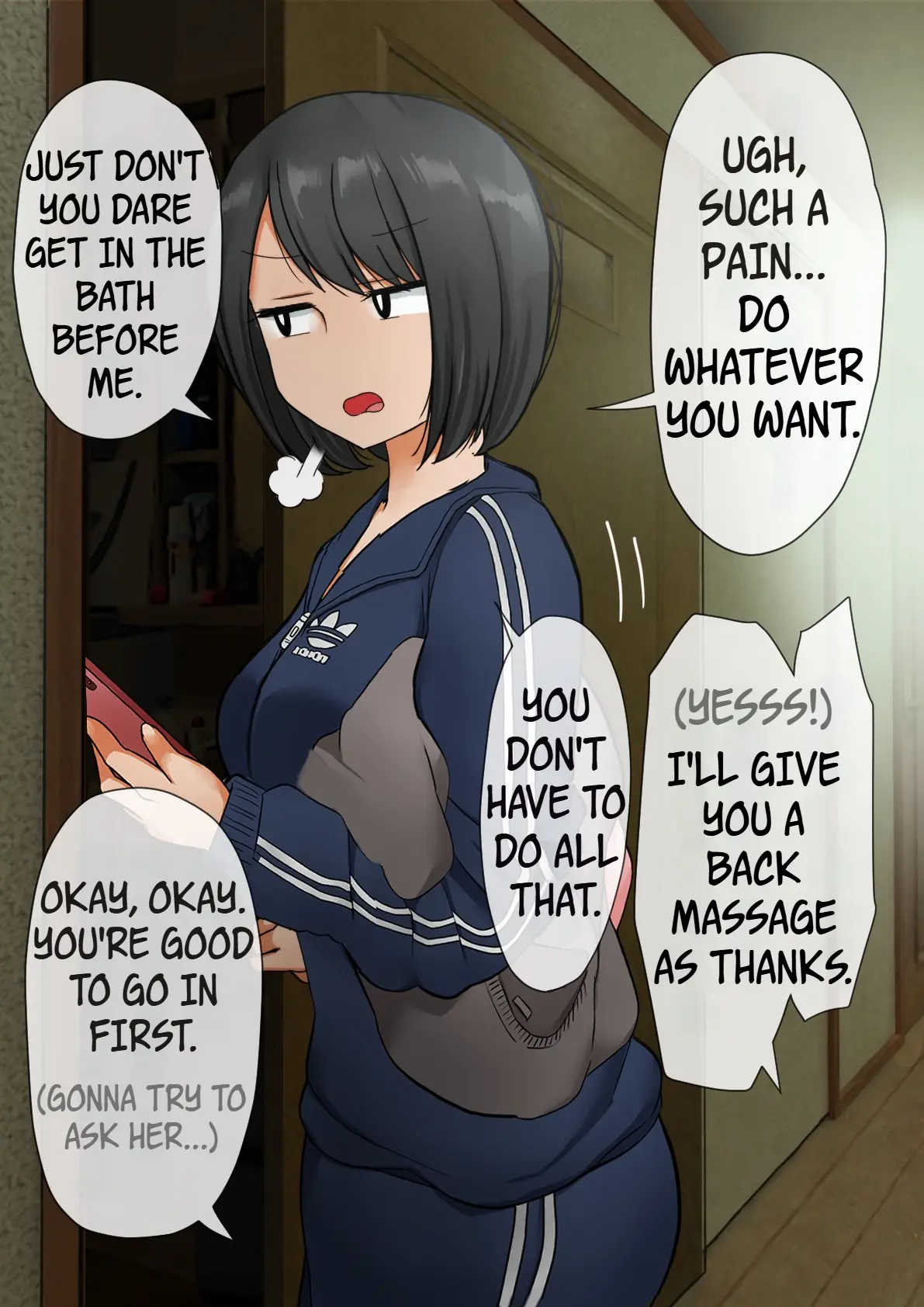 Kurokami no Onee-chan Matome | Summary of Black-Haired Older Sisters Chapter 1 – page 6