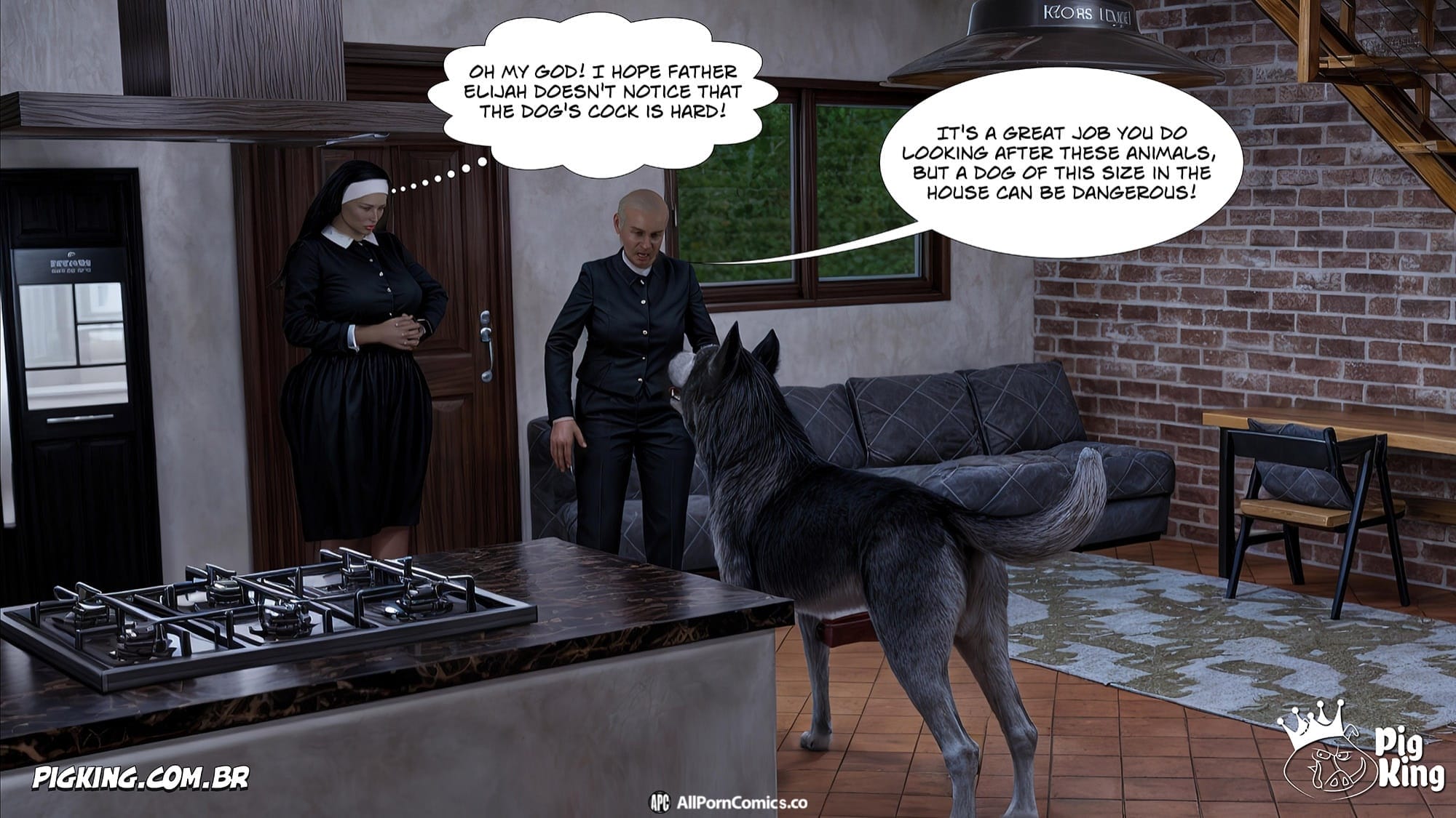 Nun Isabella [PigKing] 13 . Nun Isabella - [ZOO] Chapter 13 [PigKing] – page 105