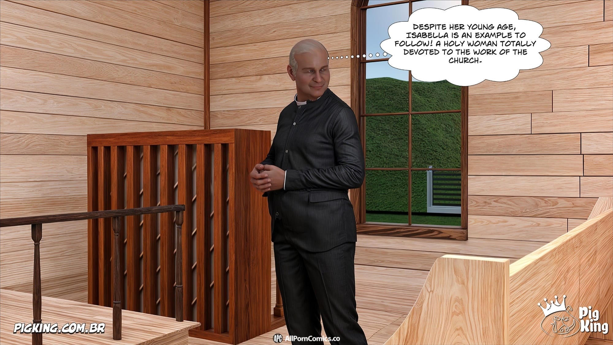 Nun Isabella [PigKing] 13 . Nun Isabella - [ZOO] Chapter 13 [PigKing] – page 56