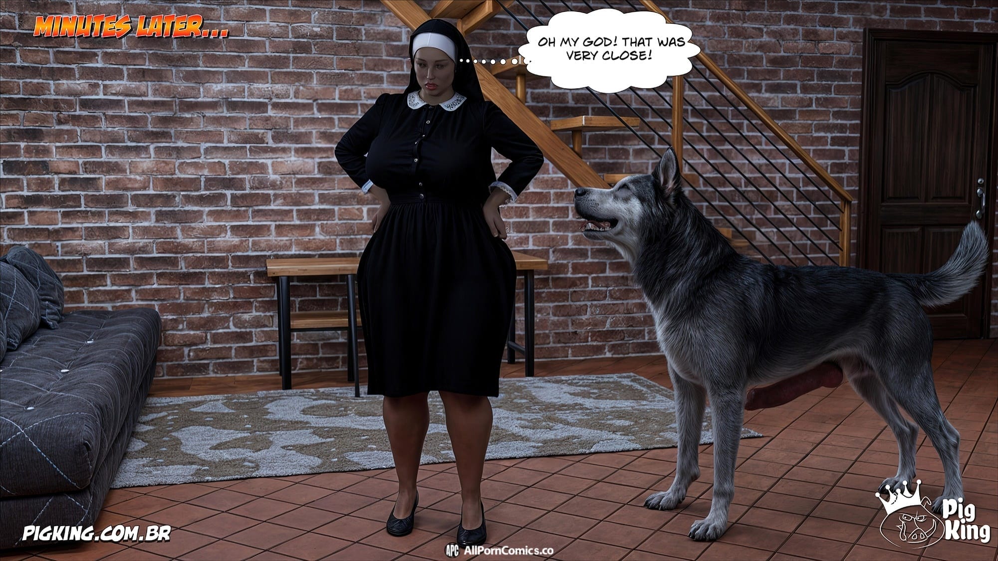 Nun Isabella [PigKing] 13 . Nun Isabella - [ZOO] Chapter 13 [PigKing] – page 95