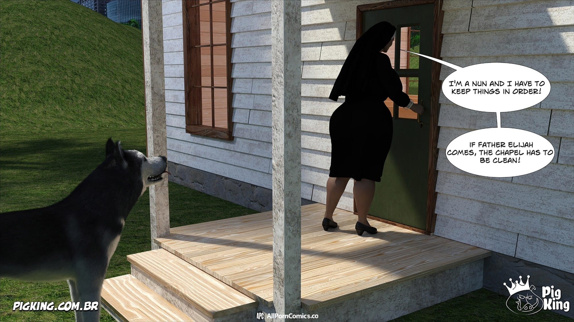 Nun Isabella [PigKing] 11 . Nun Isabella - [ZOO] Chapter 11 [PigKing] – page 43