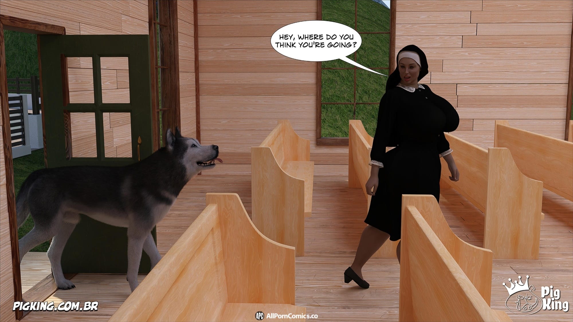Nun Isabella [PigKing] 11 . Nun Isabella - [ZOO] Chapter 11 [PigKing] – page 44