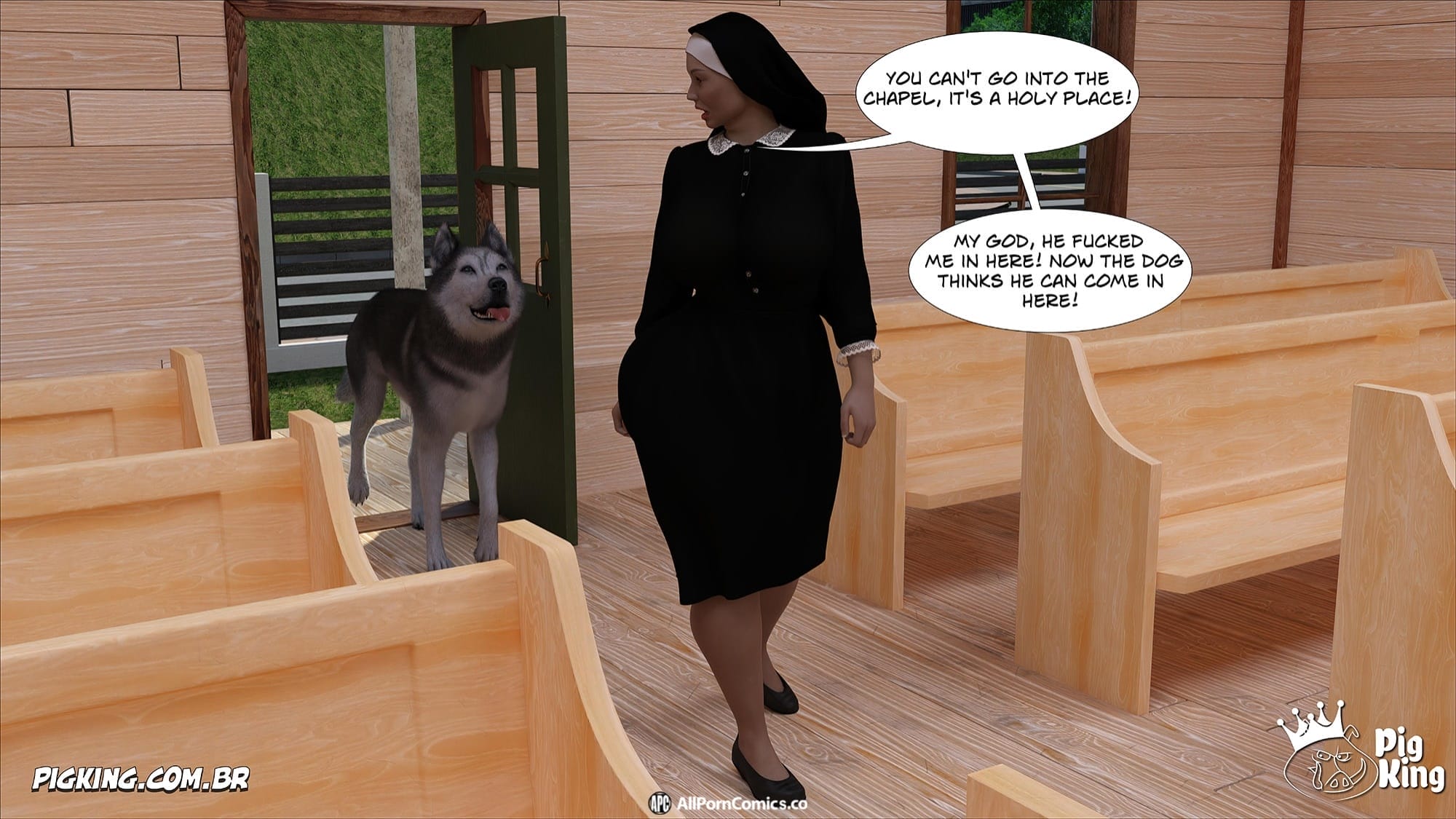 Nun Isabella [PigKing] 11 . Nun Isabella - [ZOO] Chapter 11 [PigKing] – page 45