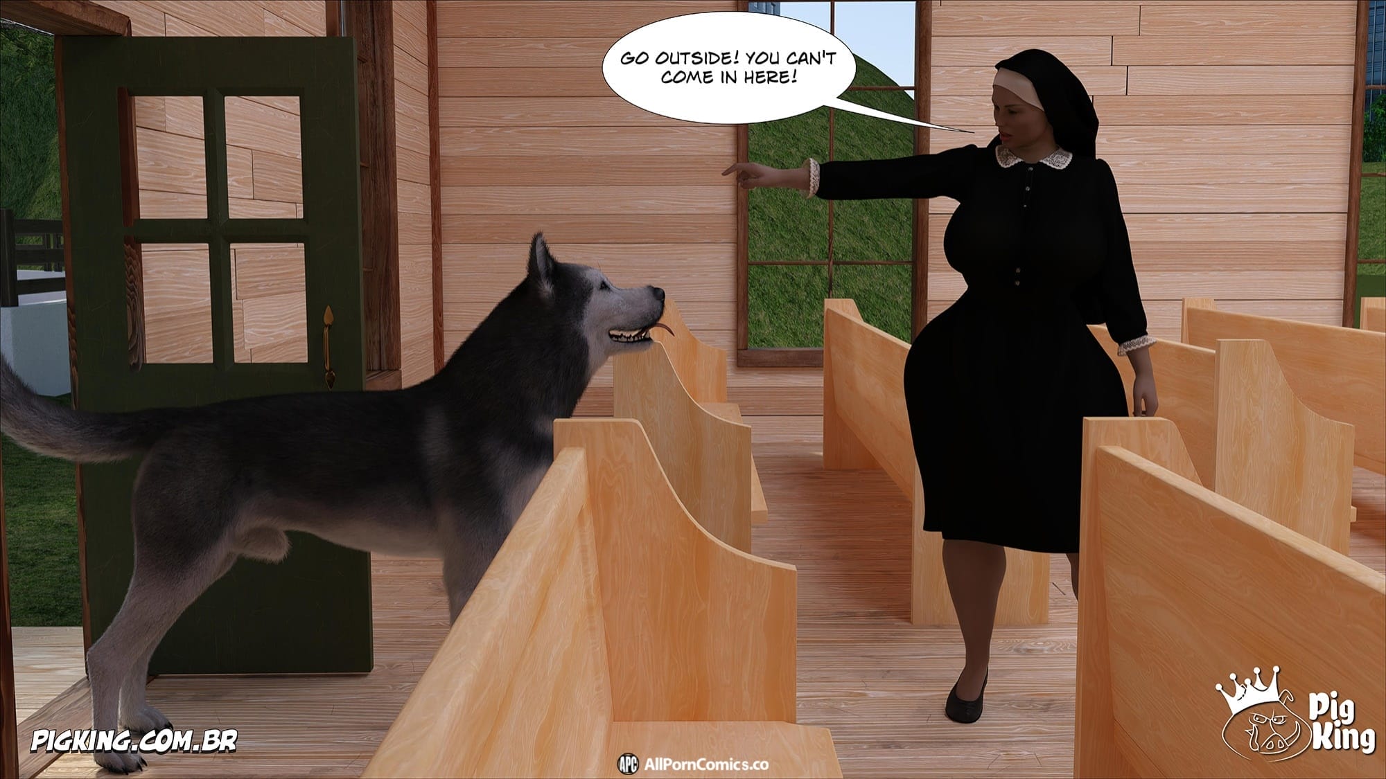 Nun Isabella [PigKing] 11 . Nun Isabella - [ZOO] Chapter 11 [PigKing] – page 46