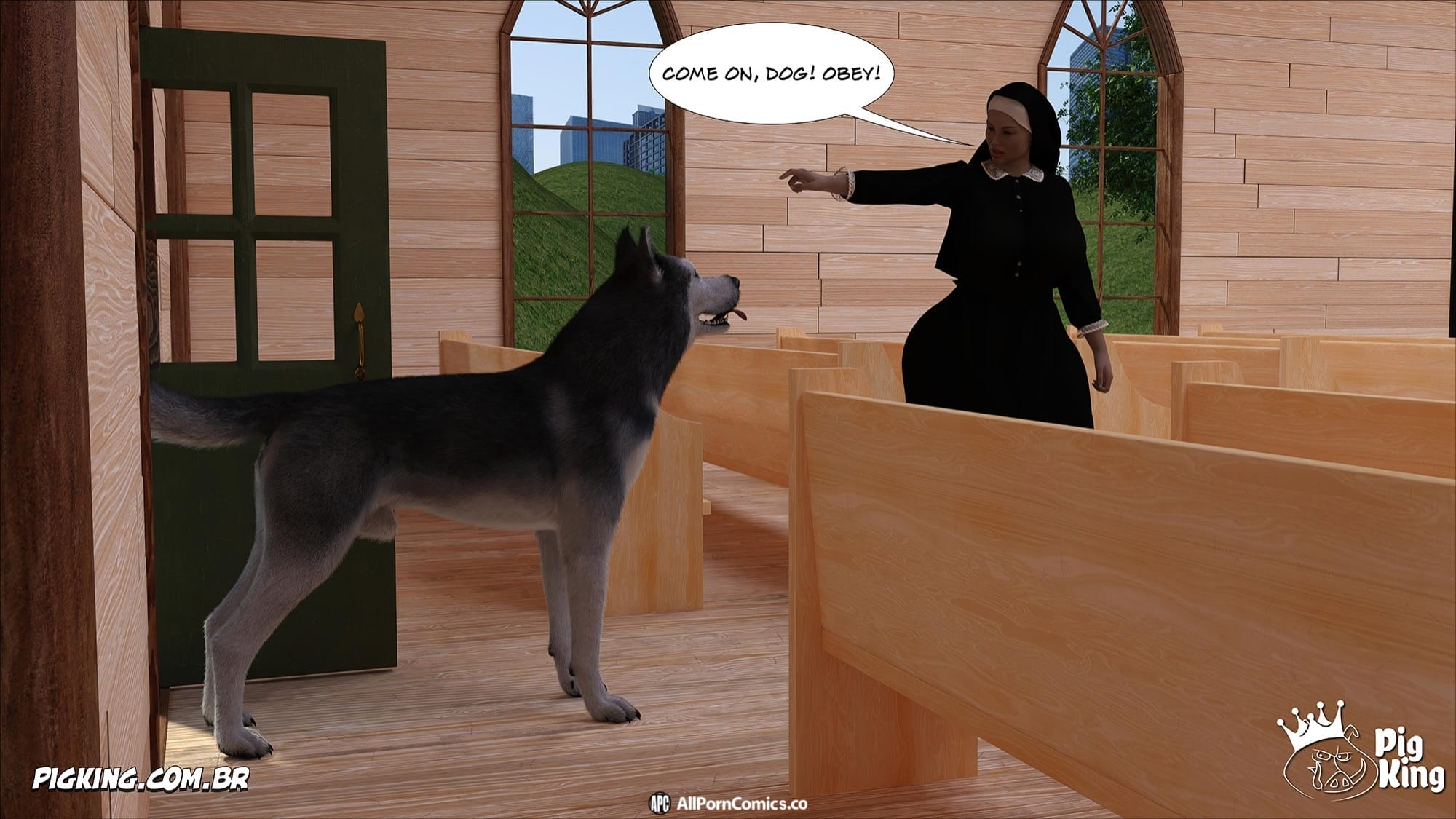 Nun Isabella [PigKing] 11 . Nun Isabella - [ZOO] Chapter 11 [PigKing] – page 48