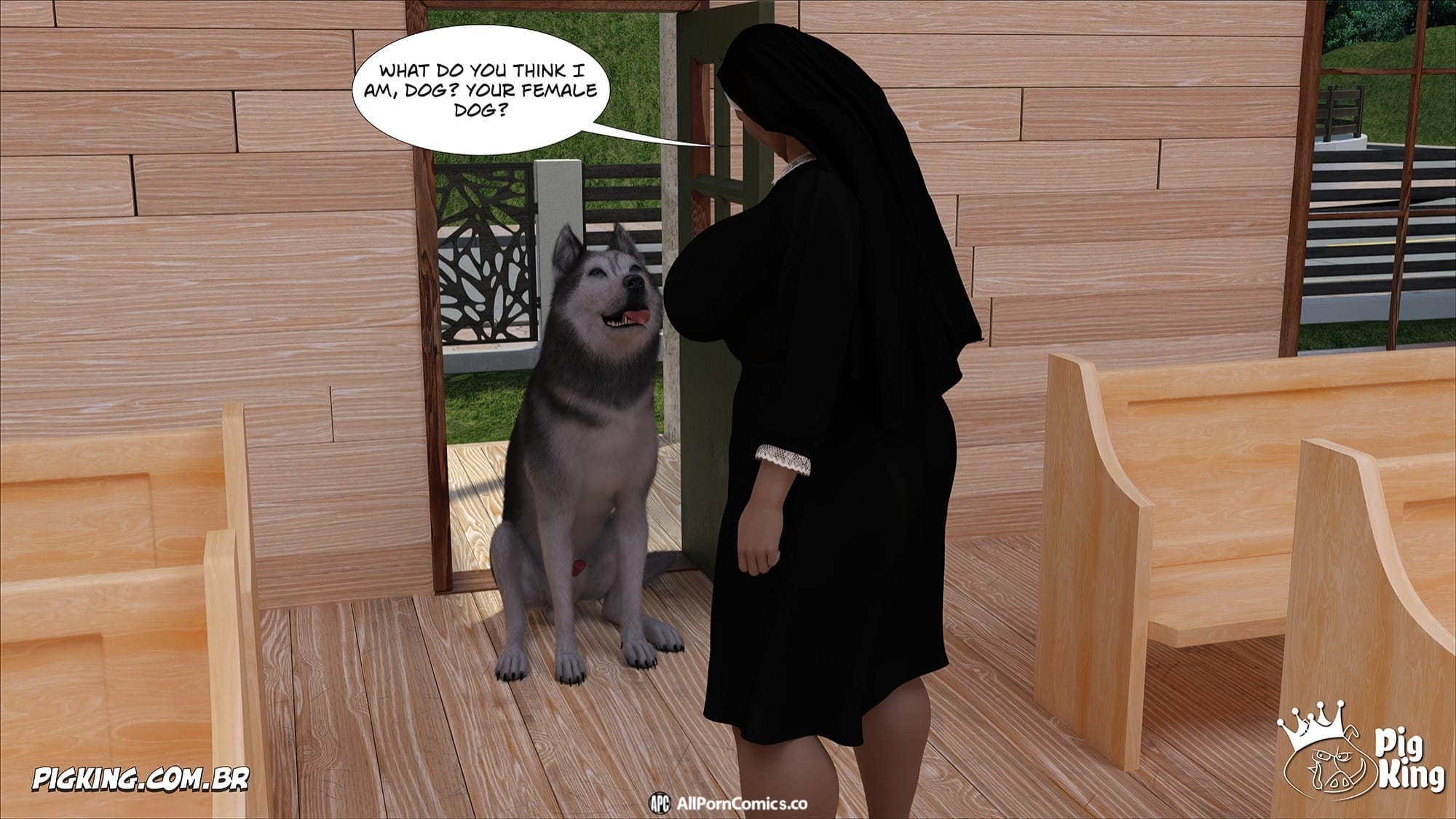 Nun Isabella [PigKing] 11 . Nun Isabella - [ZOO] Chapter 11 [PigKing] – page 54
