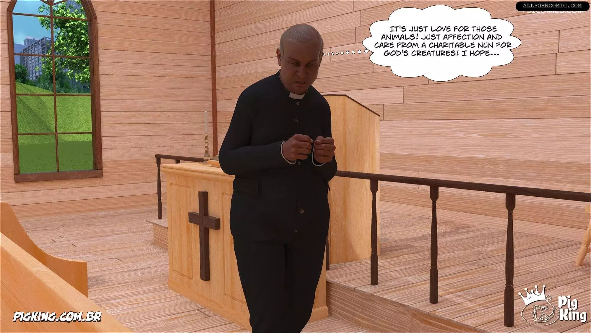 Nun Isabella [PigKing] 17 . Nun Isabella - [ZOO] Chapter 17 [PigKing] – page 16