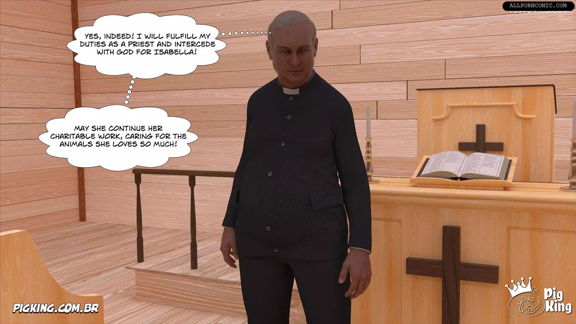 Nun Isabella [PigKing] 17 . Nun Isabella - [ZOO] Chapter 17 [PigKing] – page 46