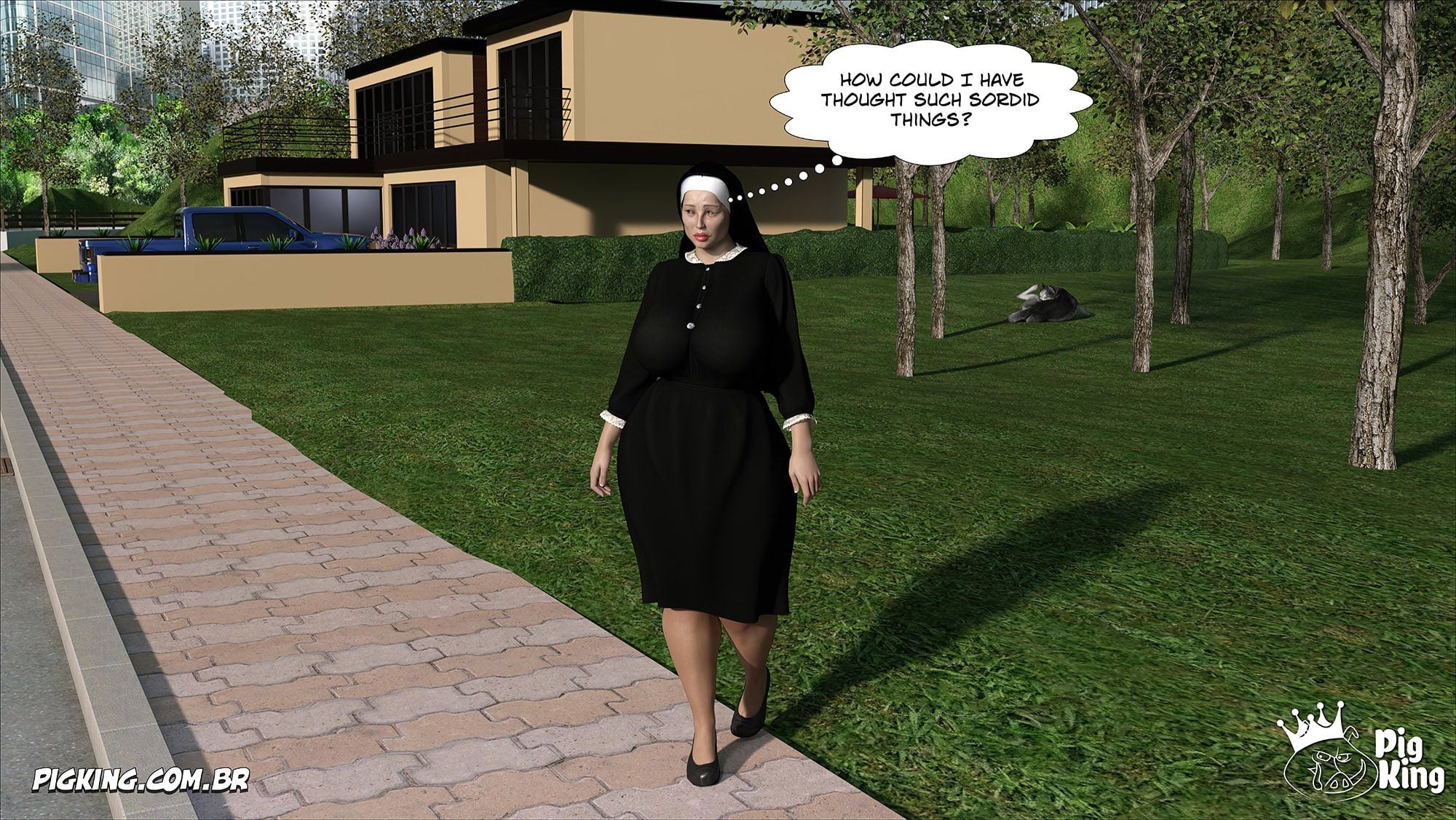 Nun Isabella [PigKing] 1 . Nun Isabella - [ZOO] Chapter 1 [PigKing] – page 44