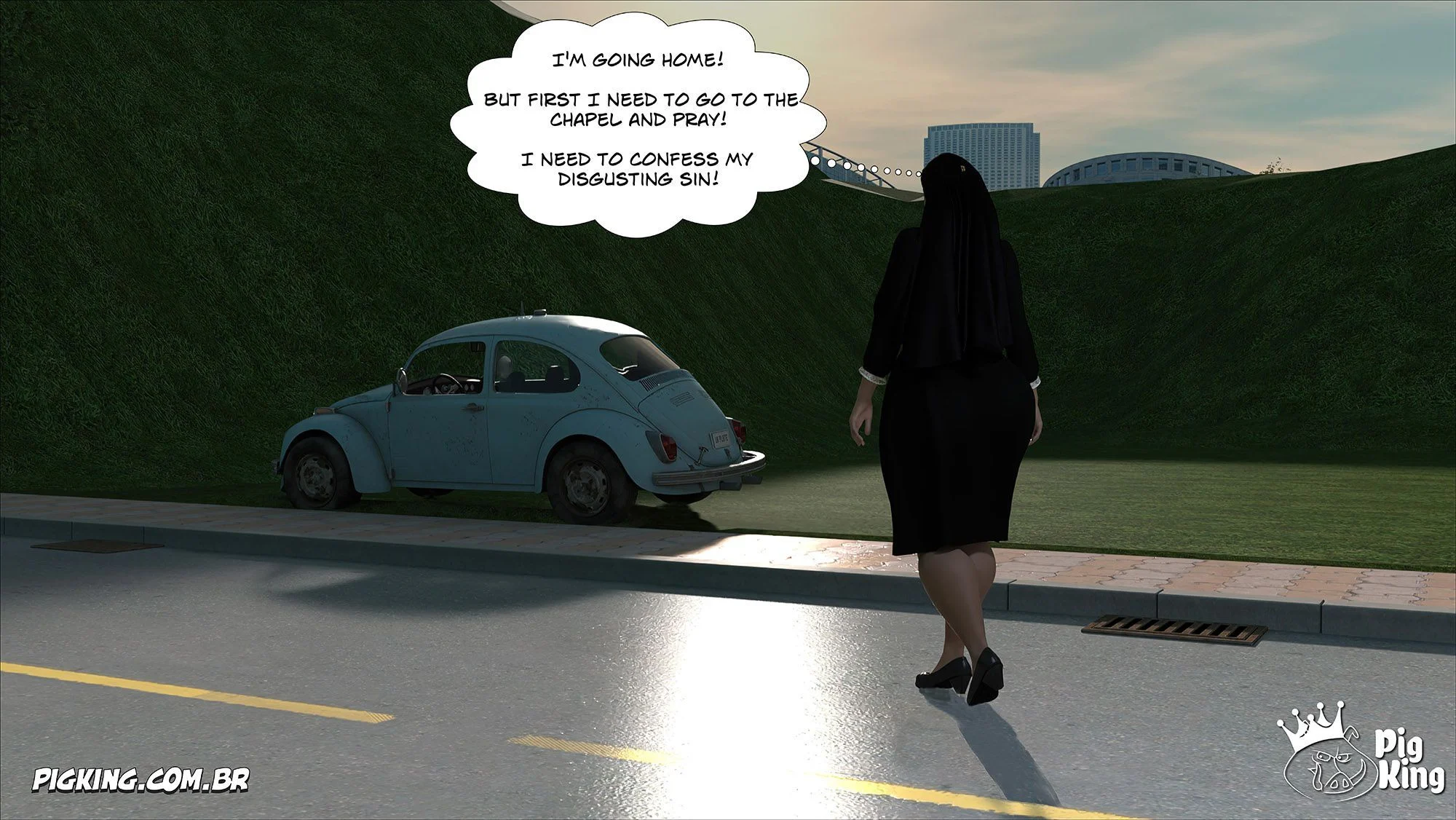 Nun Isabella [PigKing] 1 . Nun Isabella - [ZOO] Chapter 1 [PigKing] – page 45