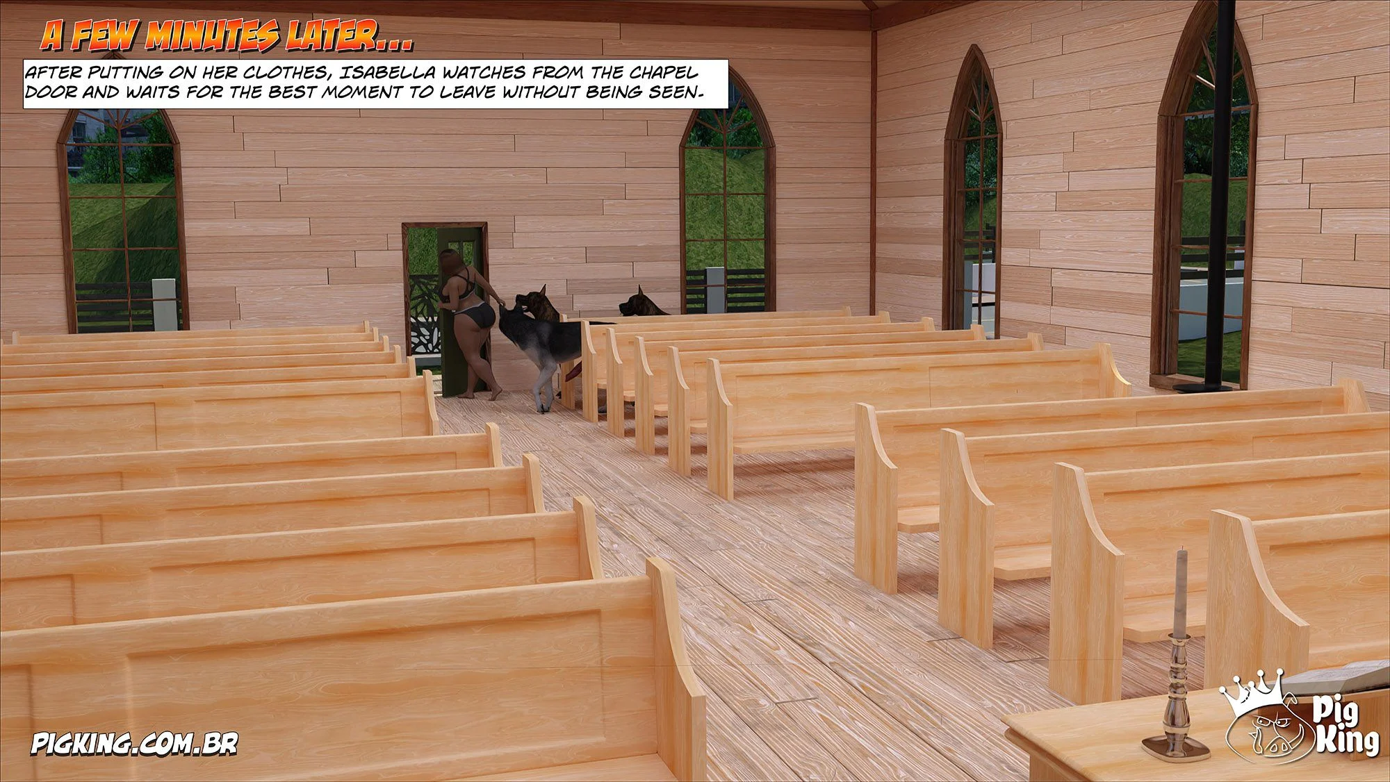 Nun Isabella [PigKing] 8 . Nun Isabella - [ZOO] Chapter 8 [PigKing] – page 21