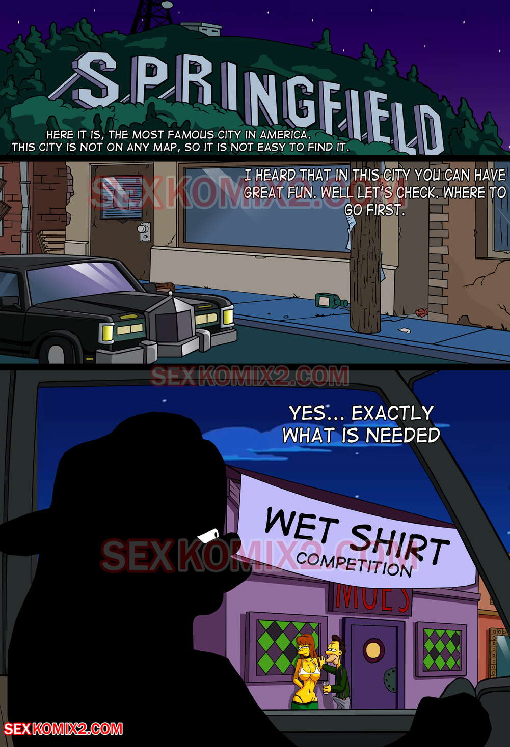 Adventures of Anastasia – Meet me Springfield (The Simpsons) [SexKomix] 1 . Adventures of Anastasia - Meet me Springfield - Chapter 1 (The Simpsons) [SexKomix] – page 2