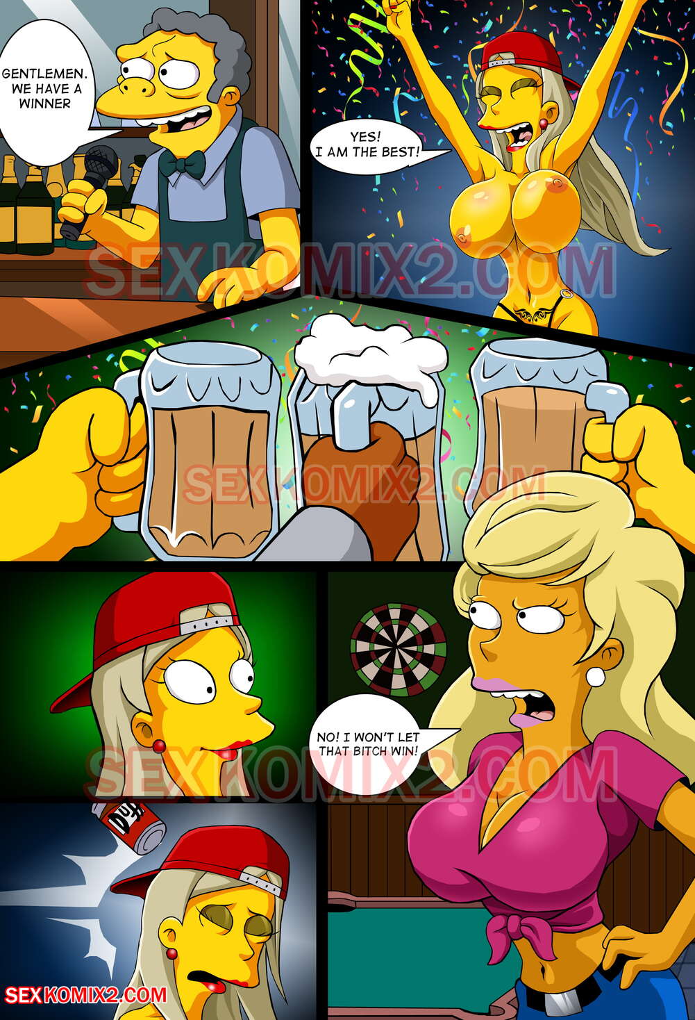 Adventures of Anastasia – Meet me Springfield (The Simpsons) [SexKomix] 1 . Adventures of Anastasia - Meet me Springfield - Chapter 1 (The Simpsons) [SexKomix] – page 9