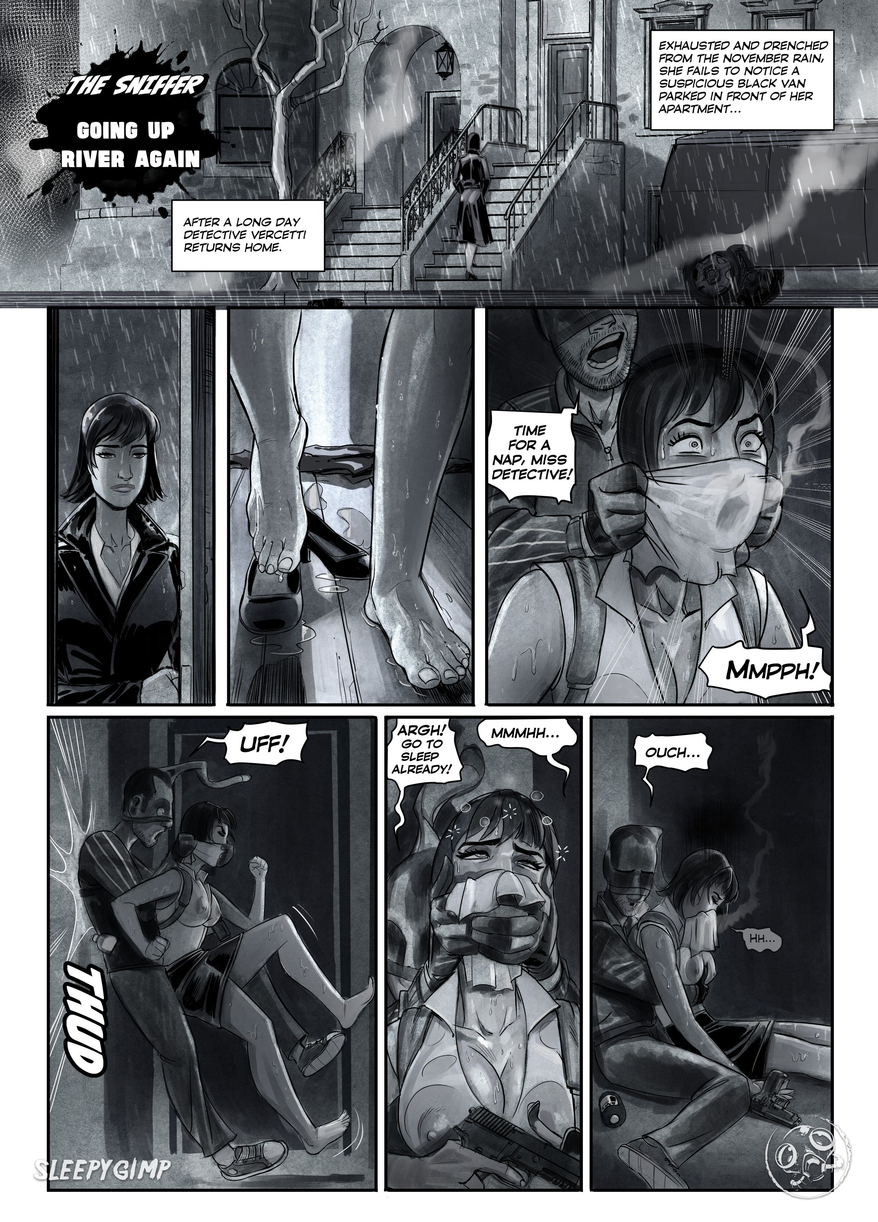 Galleries [Sleepy Gimp] Sniffer Going Up River Again - [Sleepy Gimp] – page 1