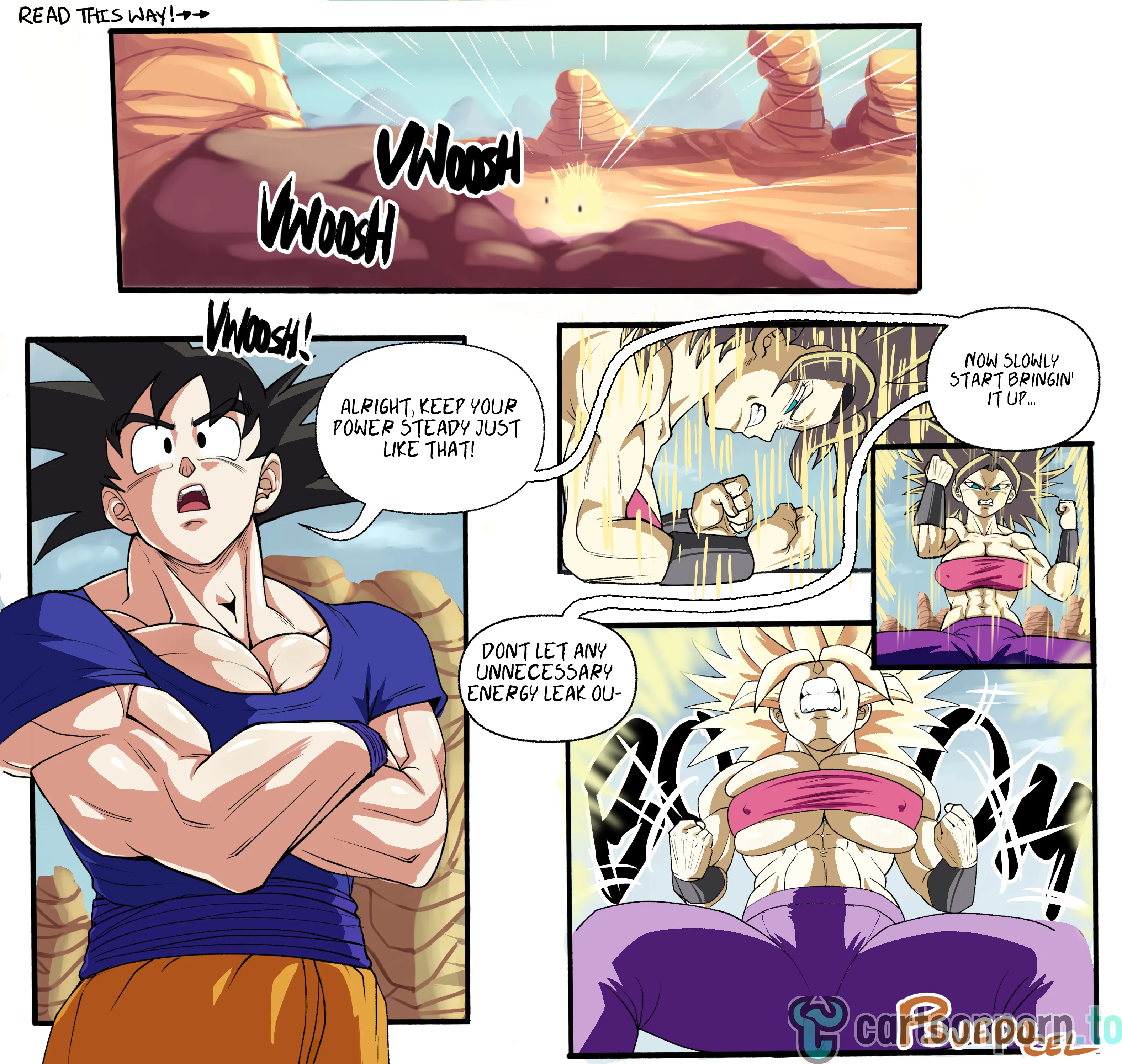 Caulifla's Ki Malfunction (Dragon Ball Super) [Pseudocel] Chapter 1 – page 2