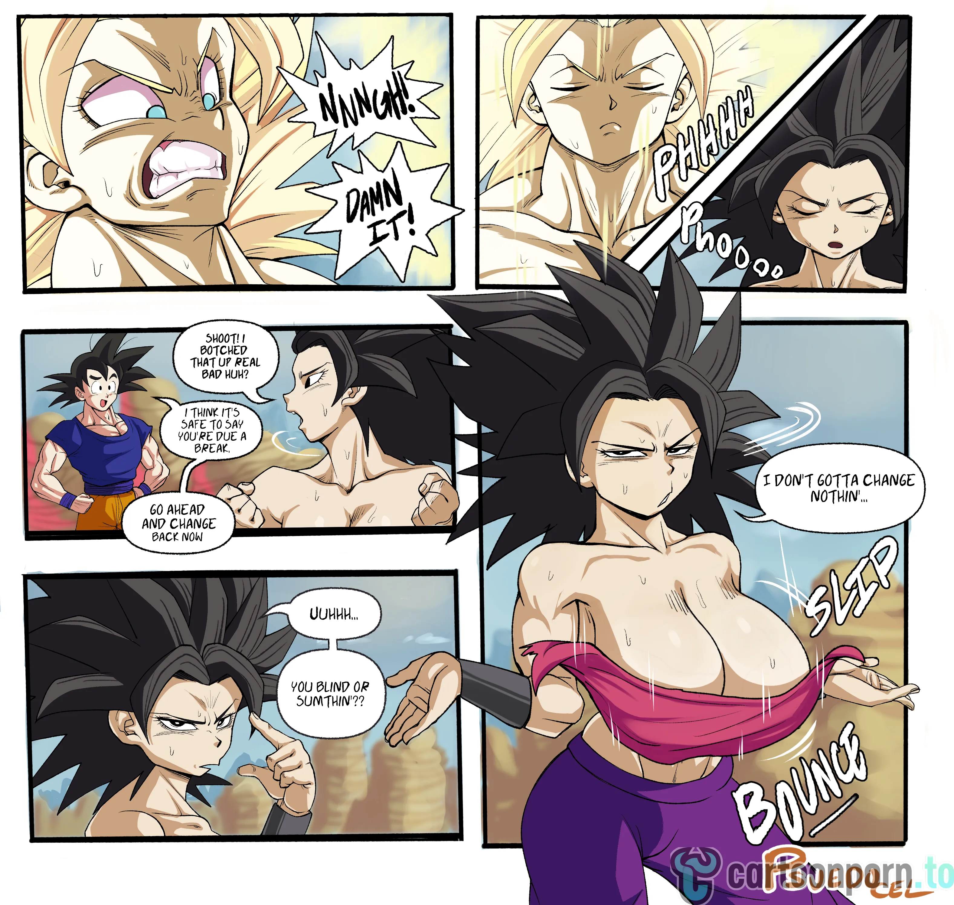 Caulifla's Ki Malfunction (Dragon Ball Super) [Pseudocel] Chapter 1 – page 3