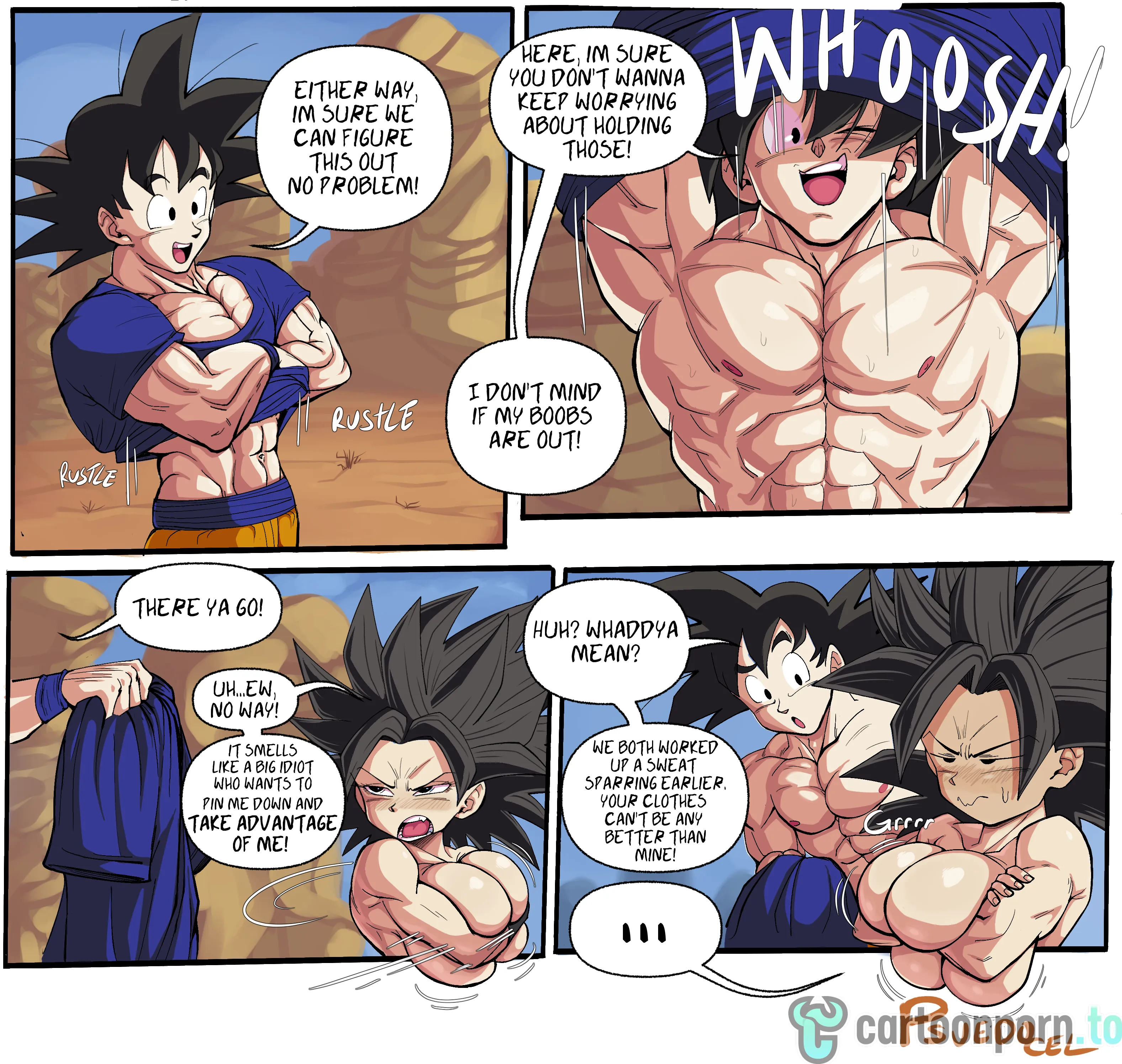Caulifla's Ki Malfunction (Dragon Ball Super) [Pseudocel] Chapter 1 – page 5