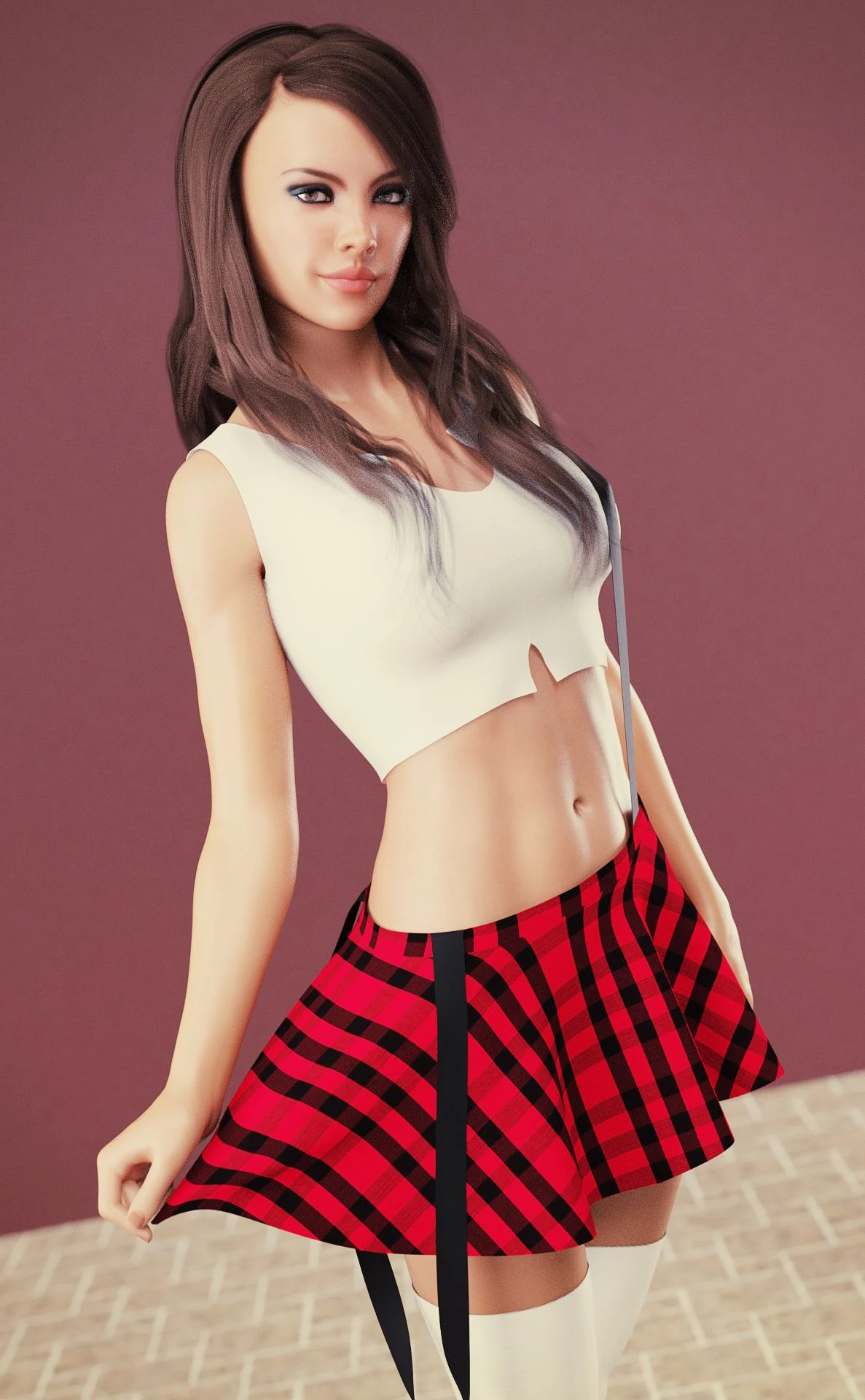 Artworks and Misc. Content [Forged3DX] Zara Schoolgirl – page 1