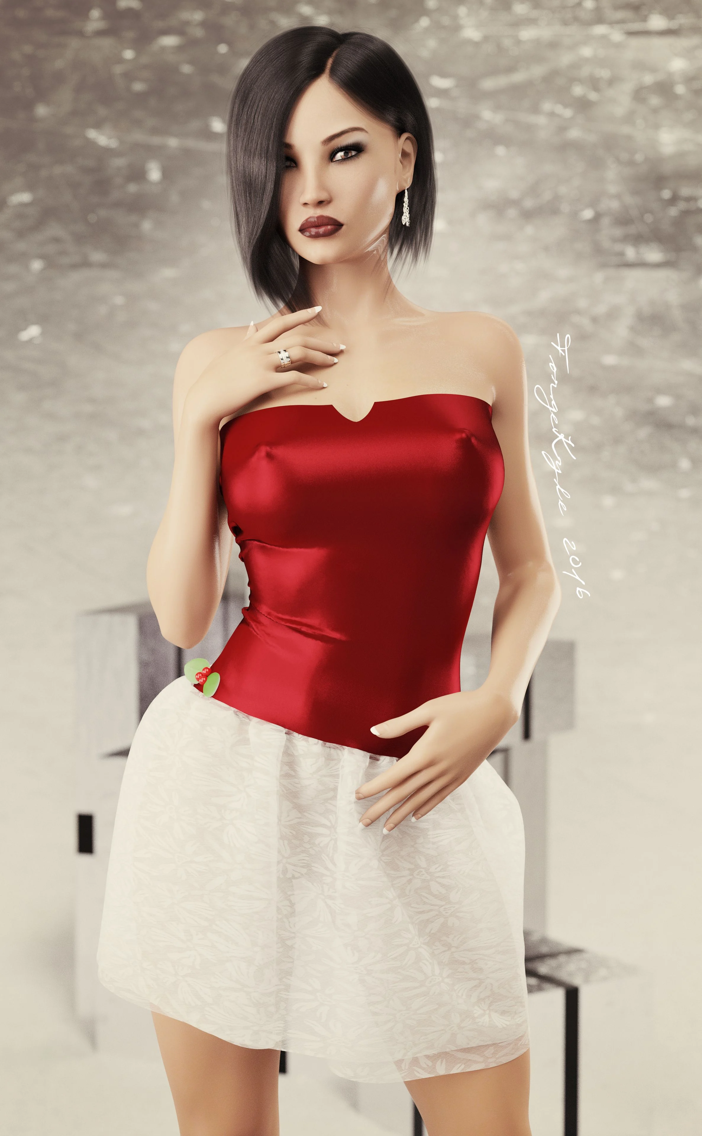 Artworks and Misc. Content [Forged3DX] Megan Christmas – page 1