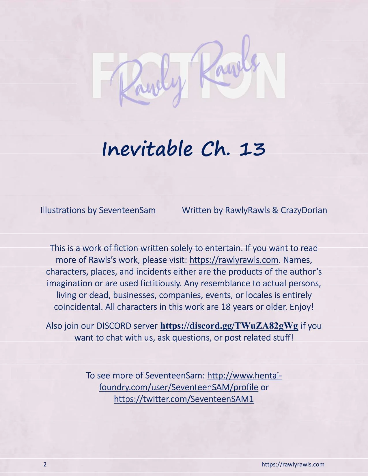 Inevitable [SeventeenSam , RawlyRawls] 13 . Inevitable - Chapter 13 [SeventeenSam , RawlyRawls] – page 2