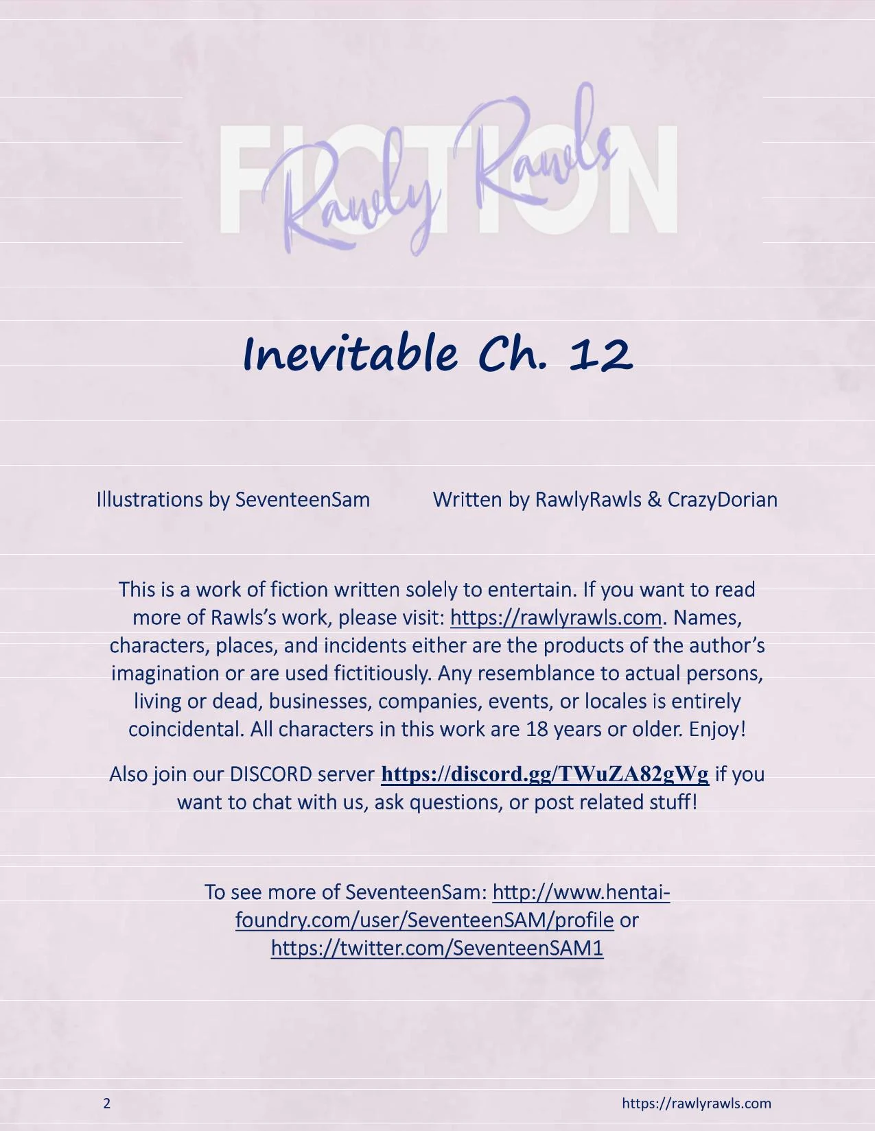 Inevitable [SeventeenSam , RawlyRawls] 12 . Inevitable - Chapter 12 [SeventeenSam , RawlyRawls] – page 2