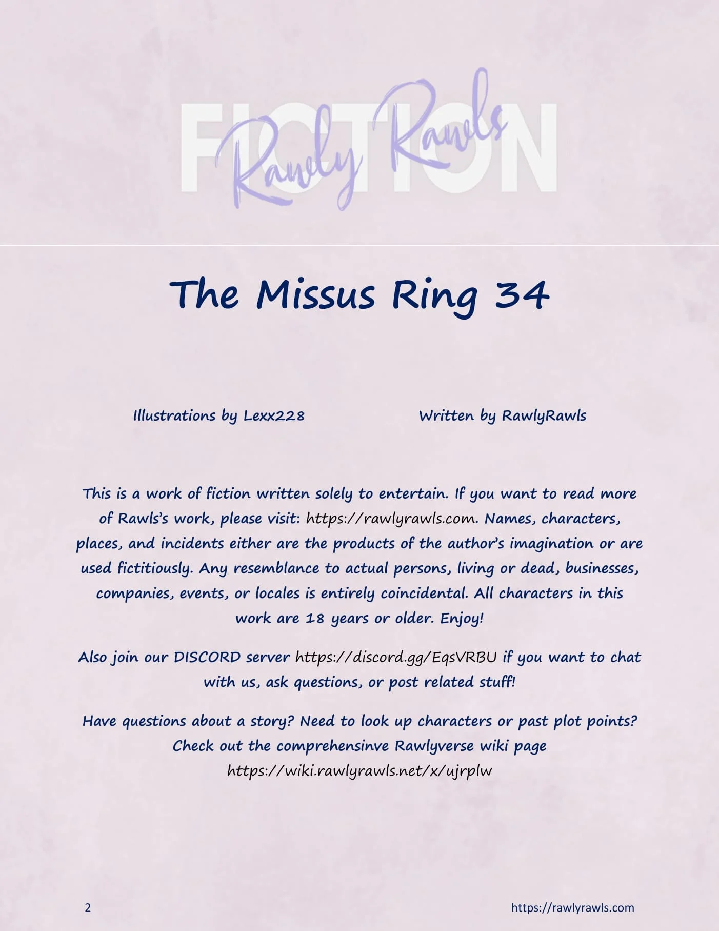 The Missus Ring [Lexx228 , RawlyRawls] 34 . The Missus Ring - Chapter 34 [Lexx228 , RawlyRawls] – page 2