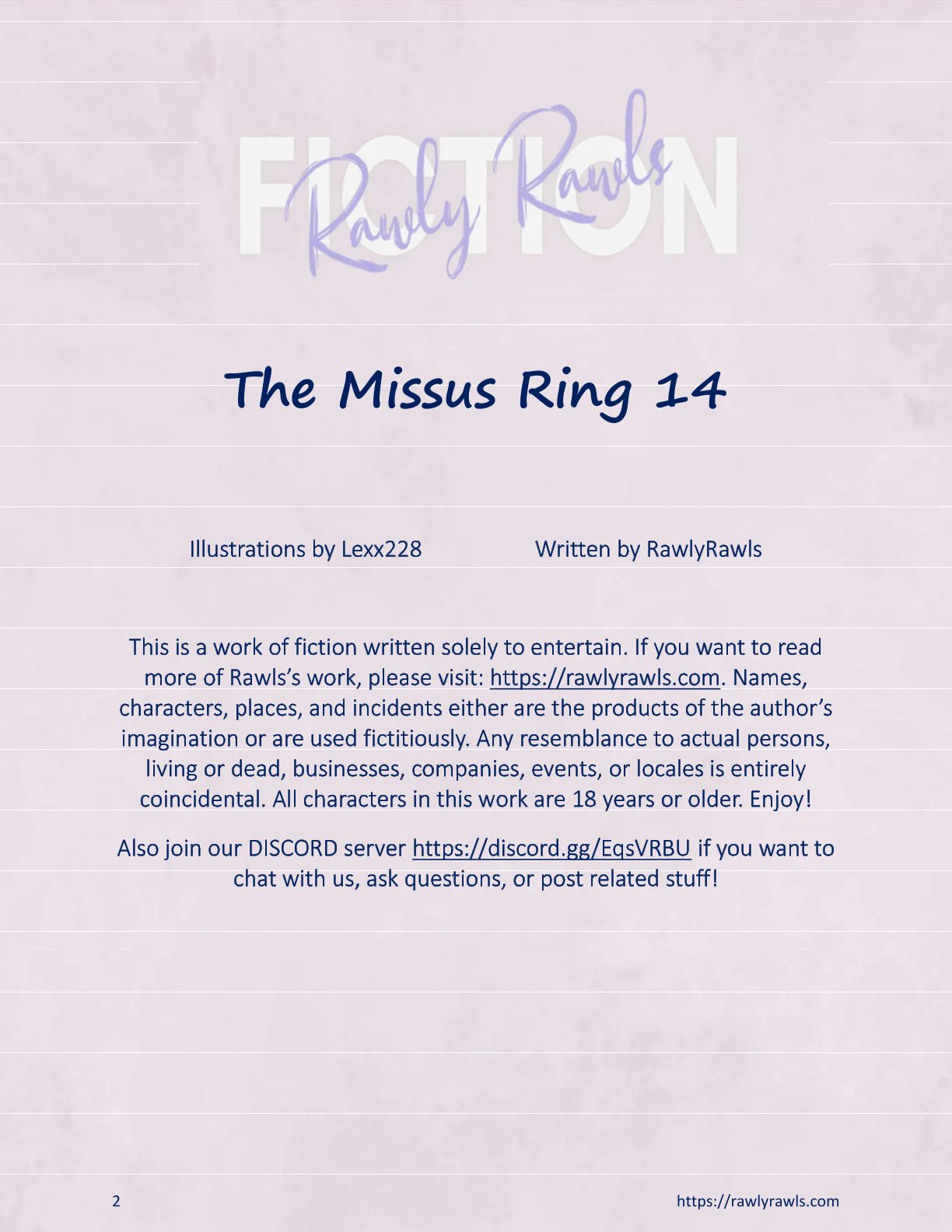 The Missus Ring [Lexx228 , RawlyRawls] 14 . The Missus Ring - Chapter 14 [Lexx228 , RawlyRawls] – page 2