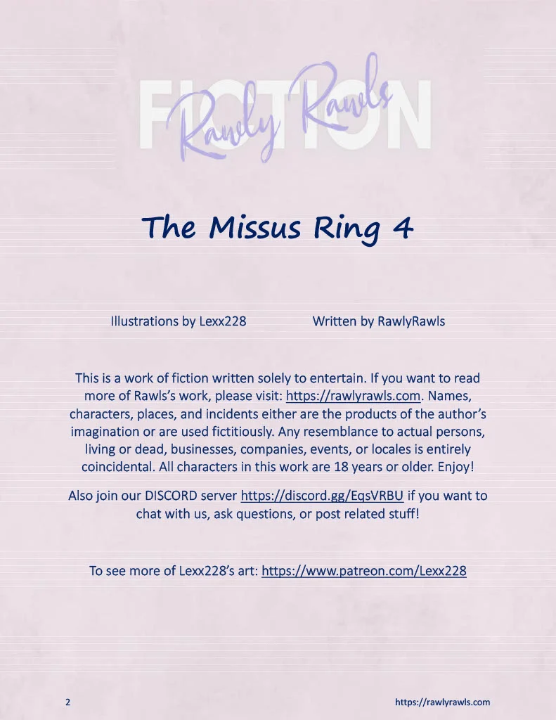 The Missus Ring [Lexx228 , RawlyRawls] 4 . The Missus Ring - Chapter 4 [Lexx228 , RawlyRawls] – page 2