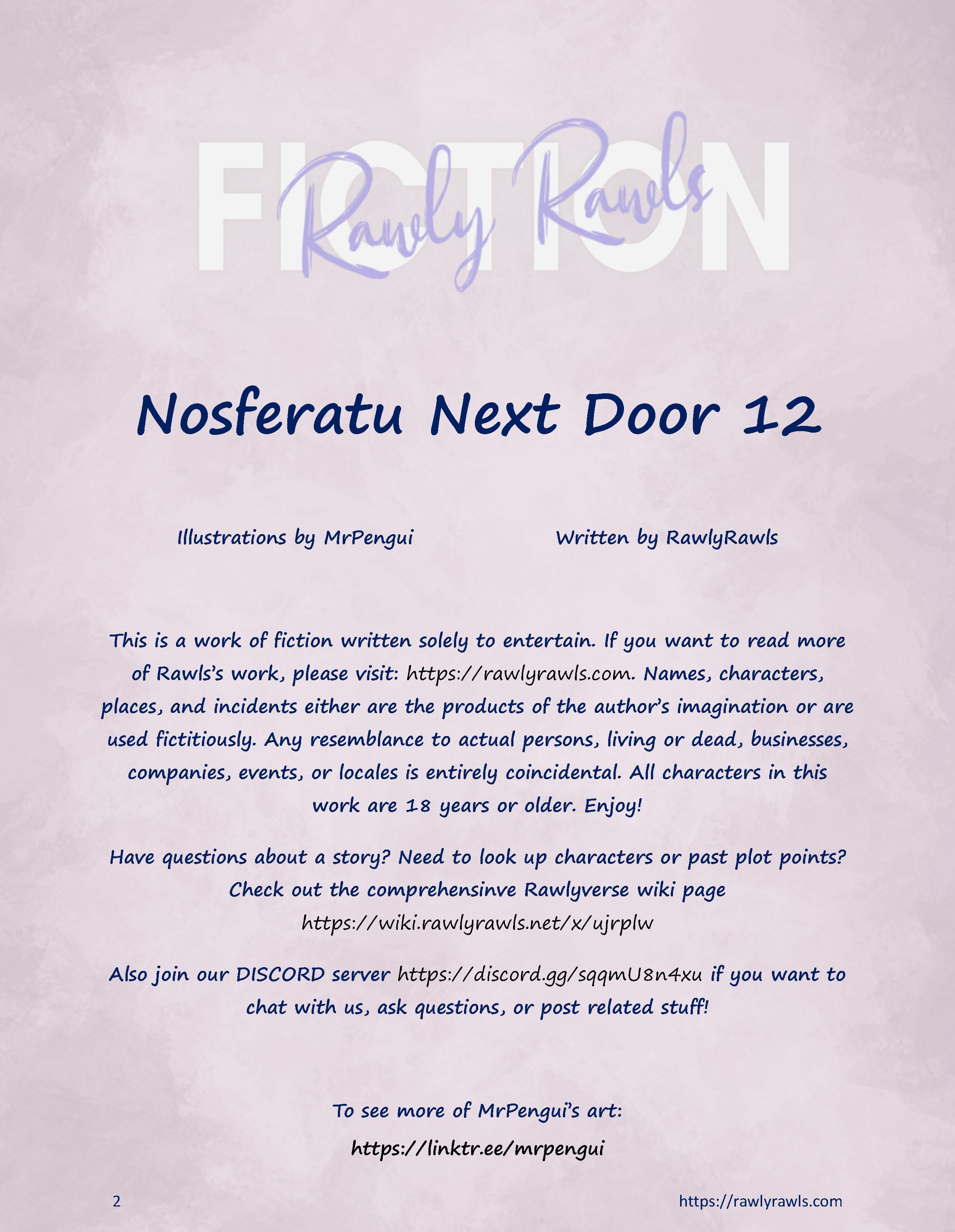 Nosferatu Next Door [MrPengui , RawlyRawls] 12 . Nosferatu Next Door - Chapter 12 [MrPengui , RawlyRawls] – page 2
