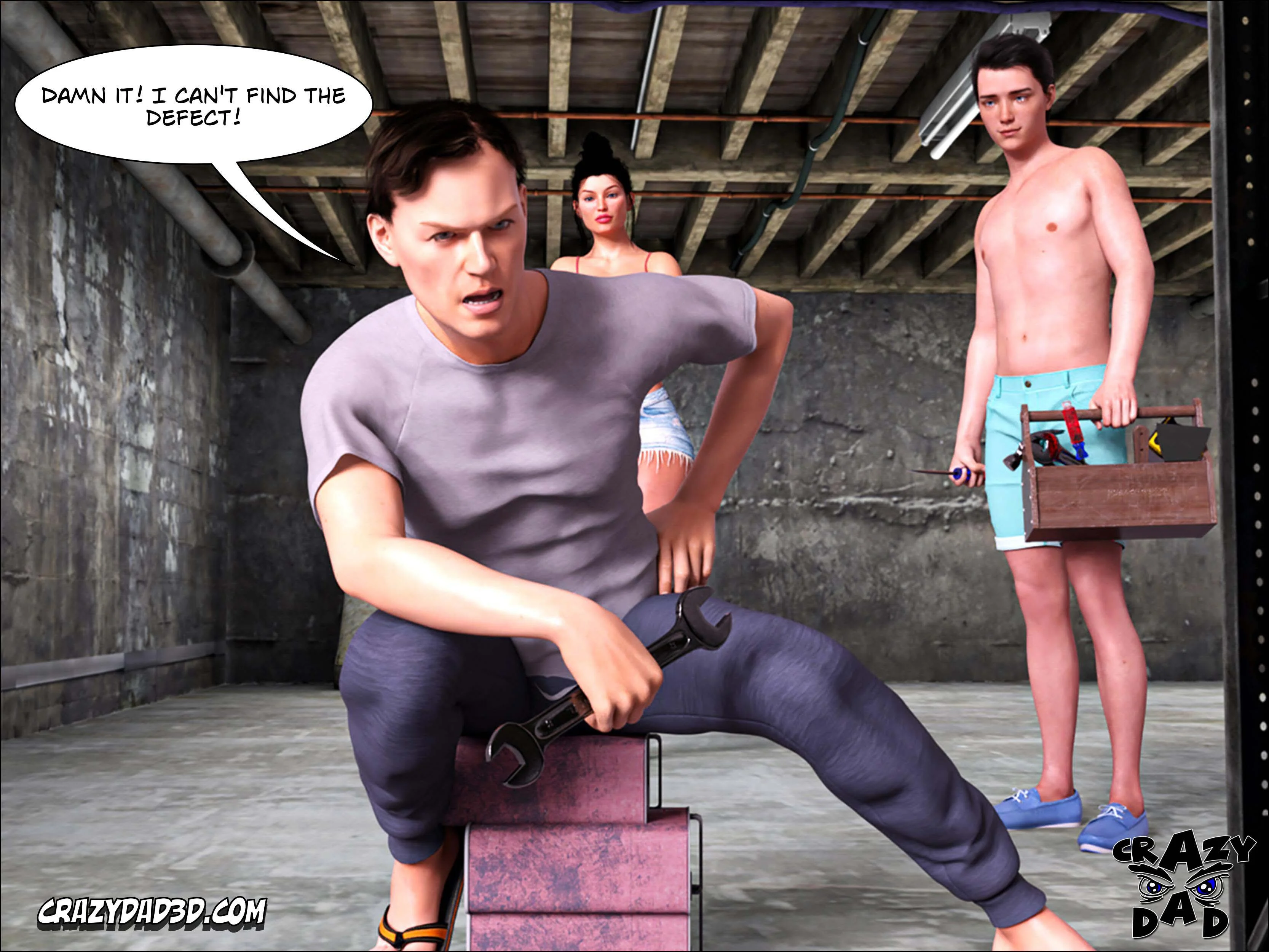 Mom’s Help [CrazyDad3D] 32 . Mom's Help - Chapter 32 [CrazyDad3D] – page 3