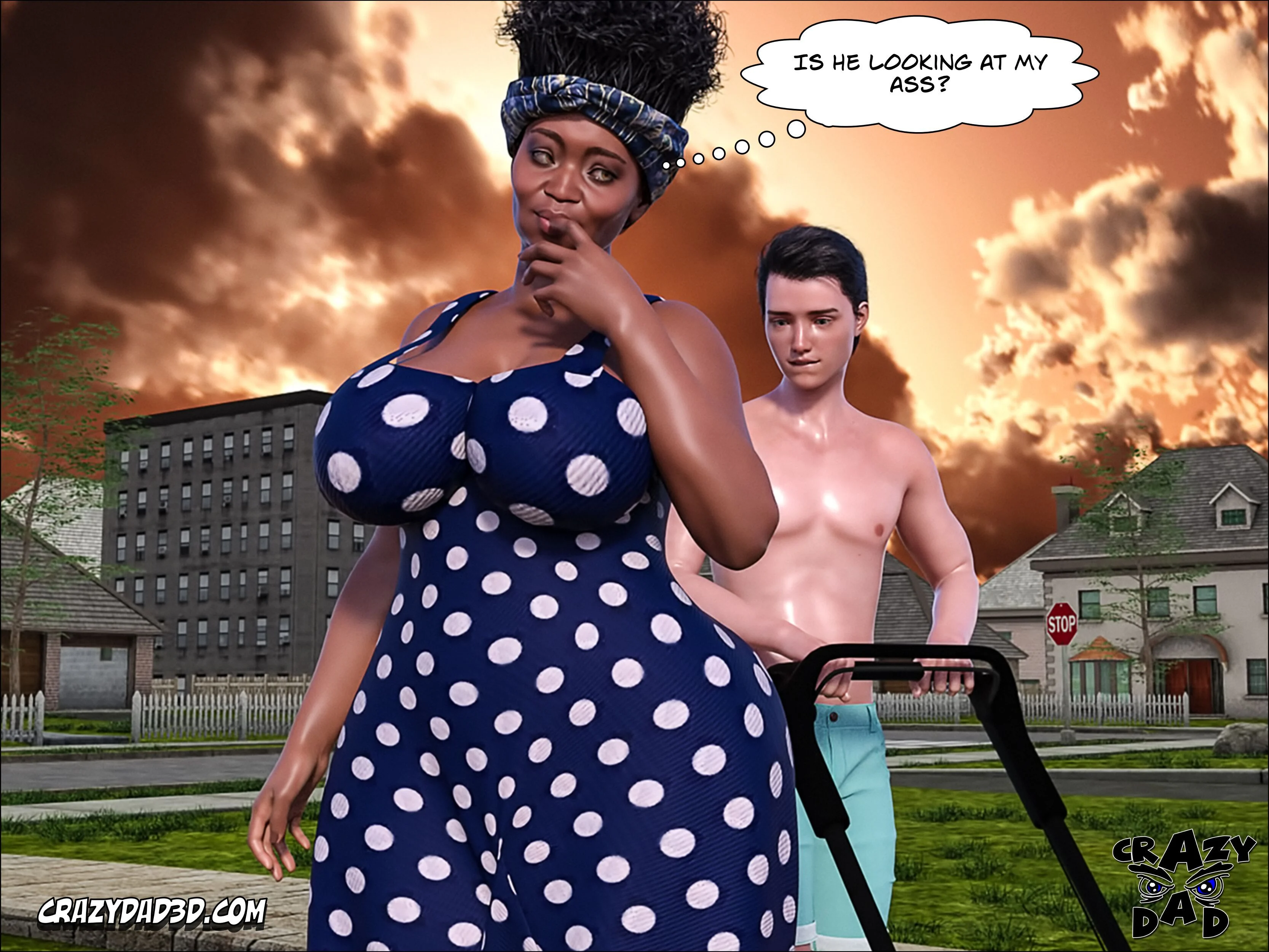 Mom’s Help [CrazyDad3D] 23 . Mom's Help - Chapter 23 [CrazyDad3D] – page 17