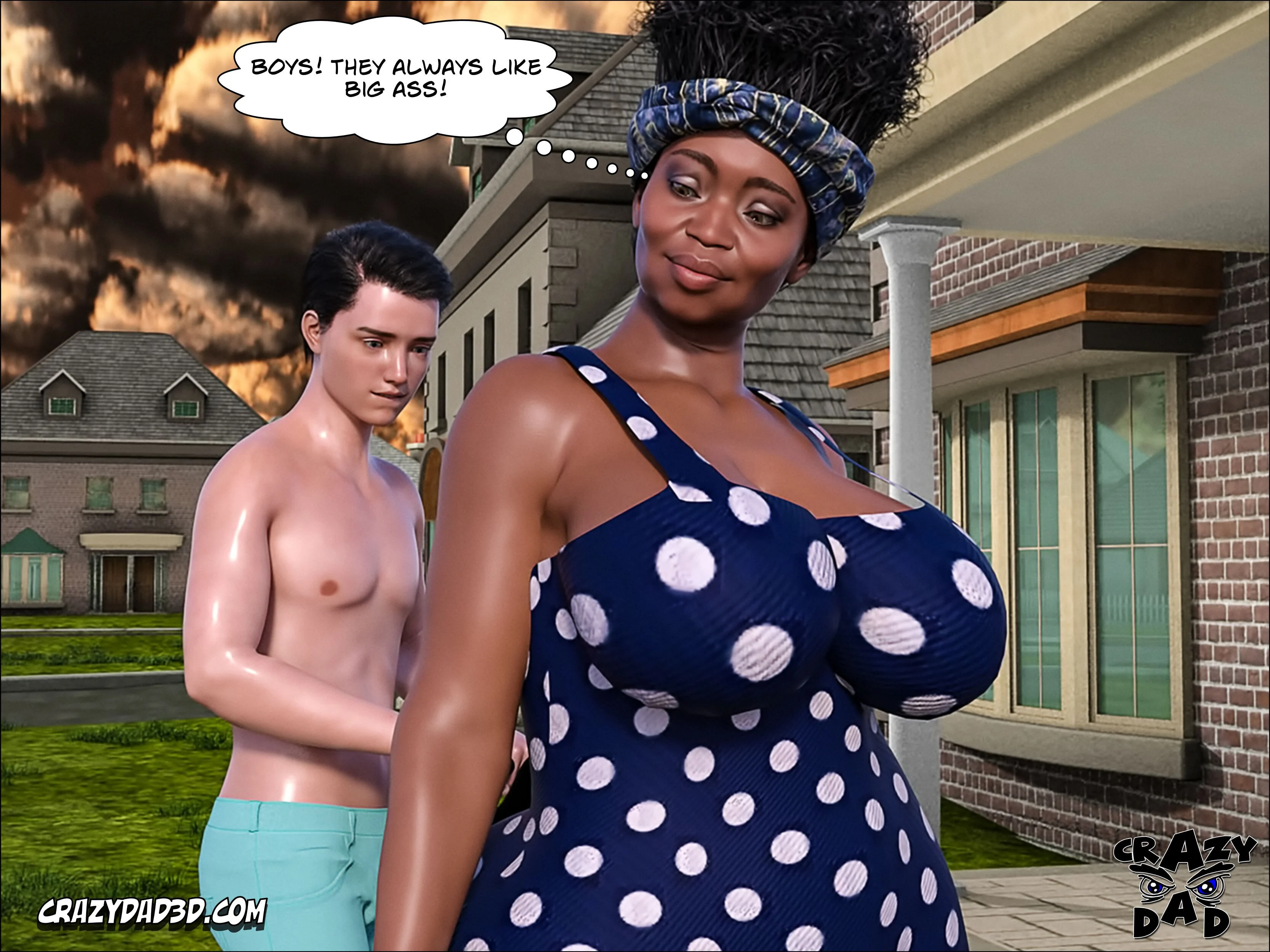 Mom’s Help [CrazyDad3D] 23 . Mom's Help - Chapter 23 [CrazyDad3D] – page 19