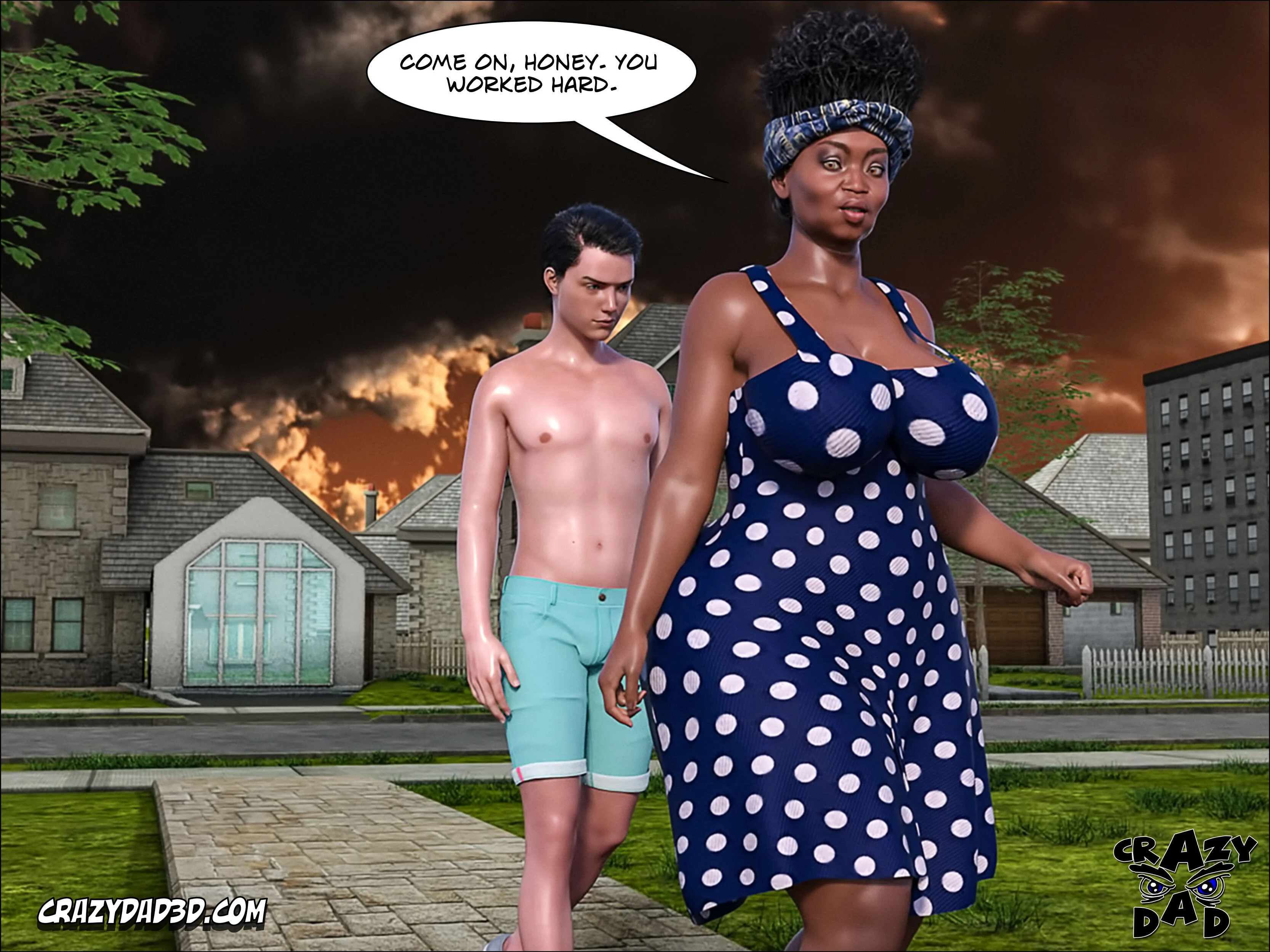 Mom’s Help [CrazyDad3D] 23 . Mom's Help - Chapter 23 [CrazyDad3D] – page 25