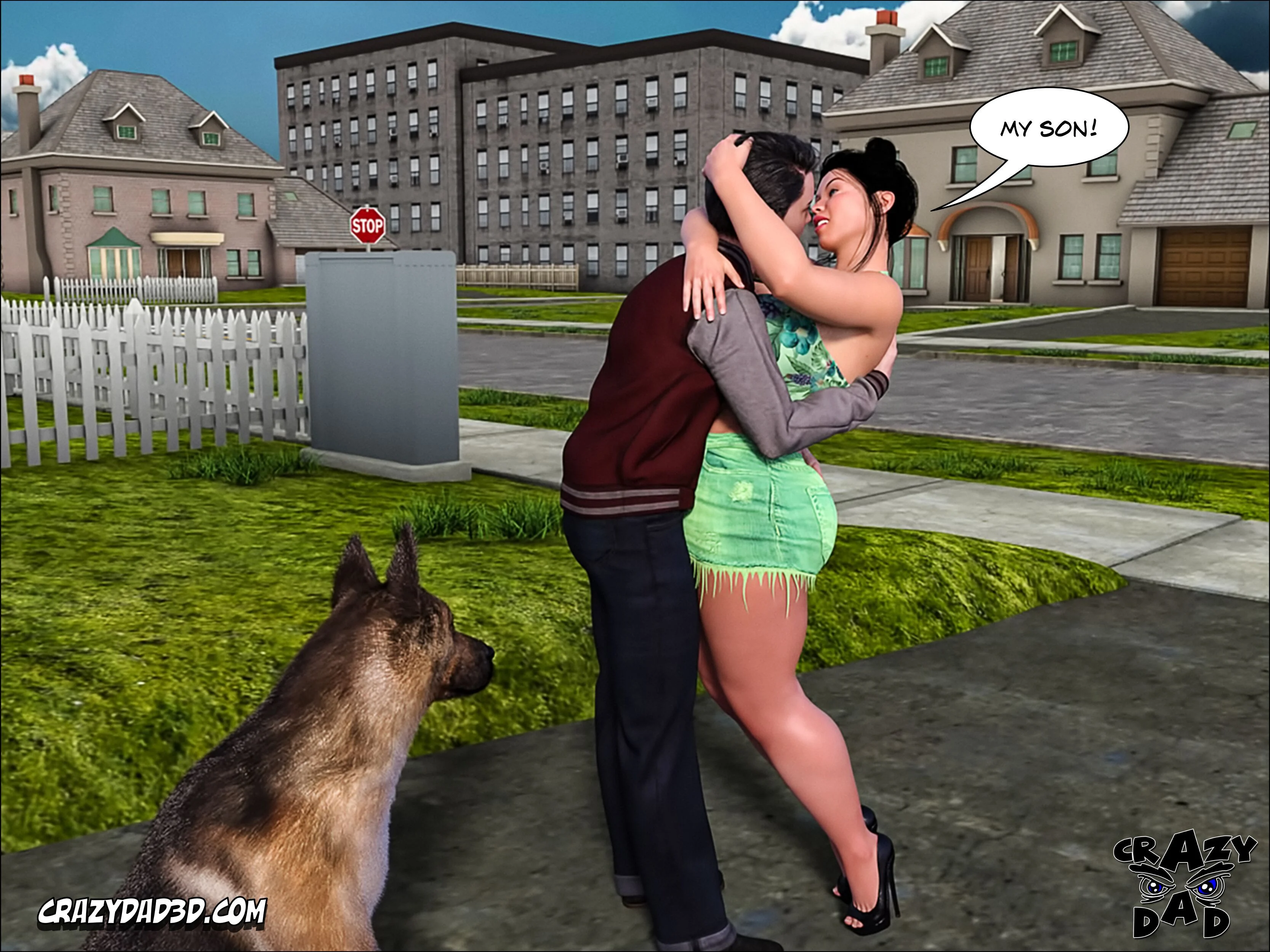 Mom’s Help [CrazyDad3D] 20 . Mom's Help - Chapter 20 [CrazyDad3D] – page 44
