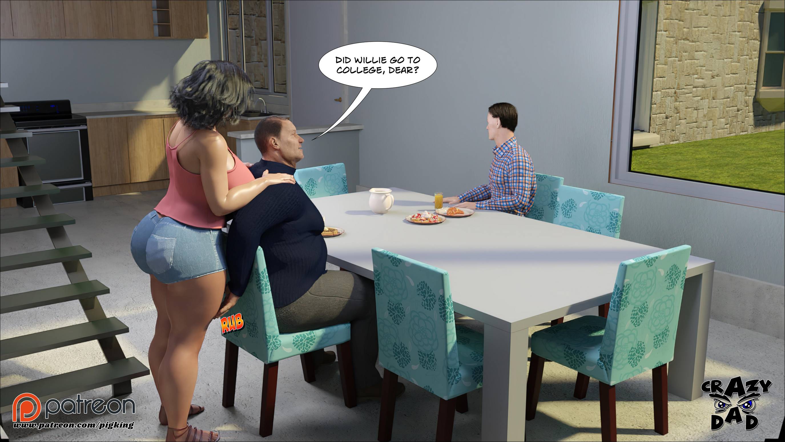 Mom’s Help [CrazyDad3D] 55 . Mom's Help - Chapter 55 [CrazyDad3D] – page 12