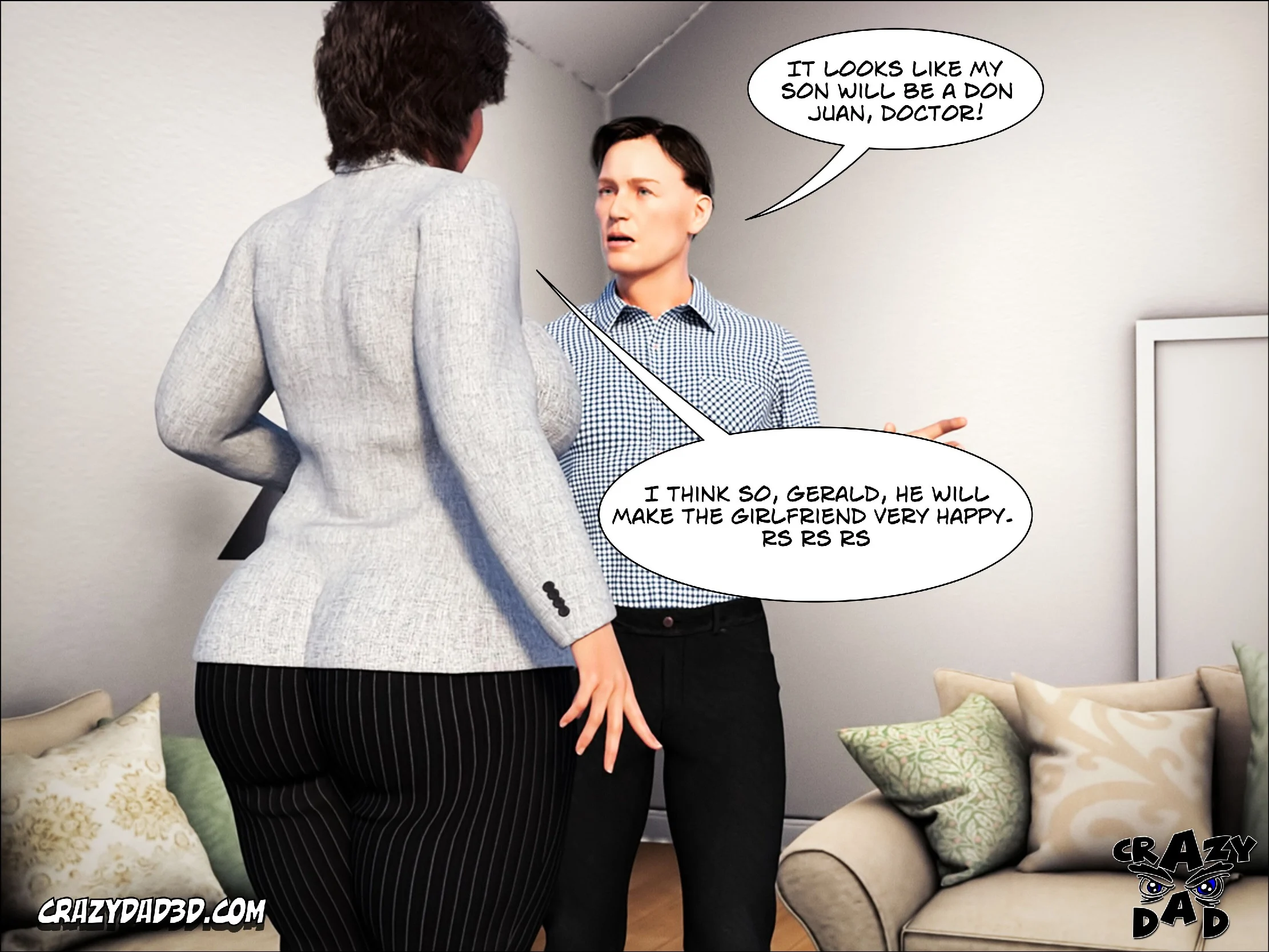 Mom’s Help [CrazyDad3D] 1 . Mom's Help - Chapter 1 [CrazyDad3D] – page 25