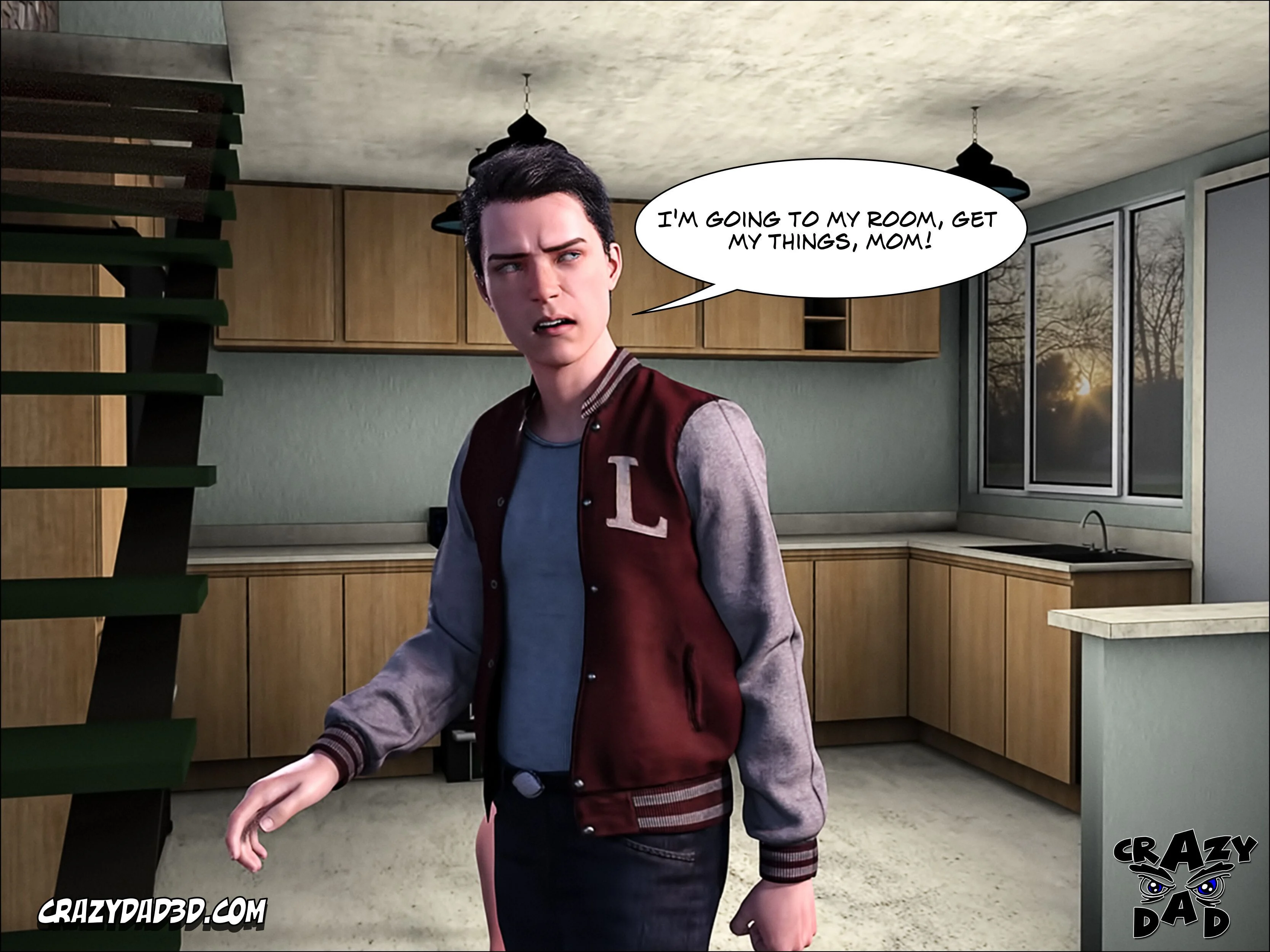 Mom’s Help [CrazyDad3D] 15 . Mom's Help - Chapter 15 [CrazyDad3D] – page 60