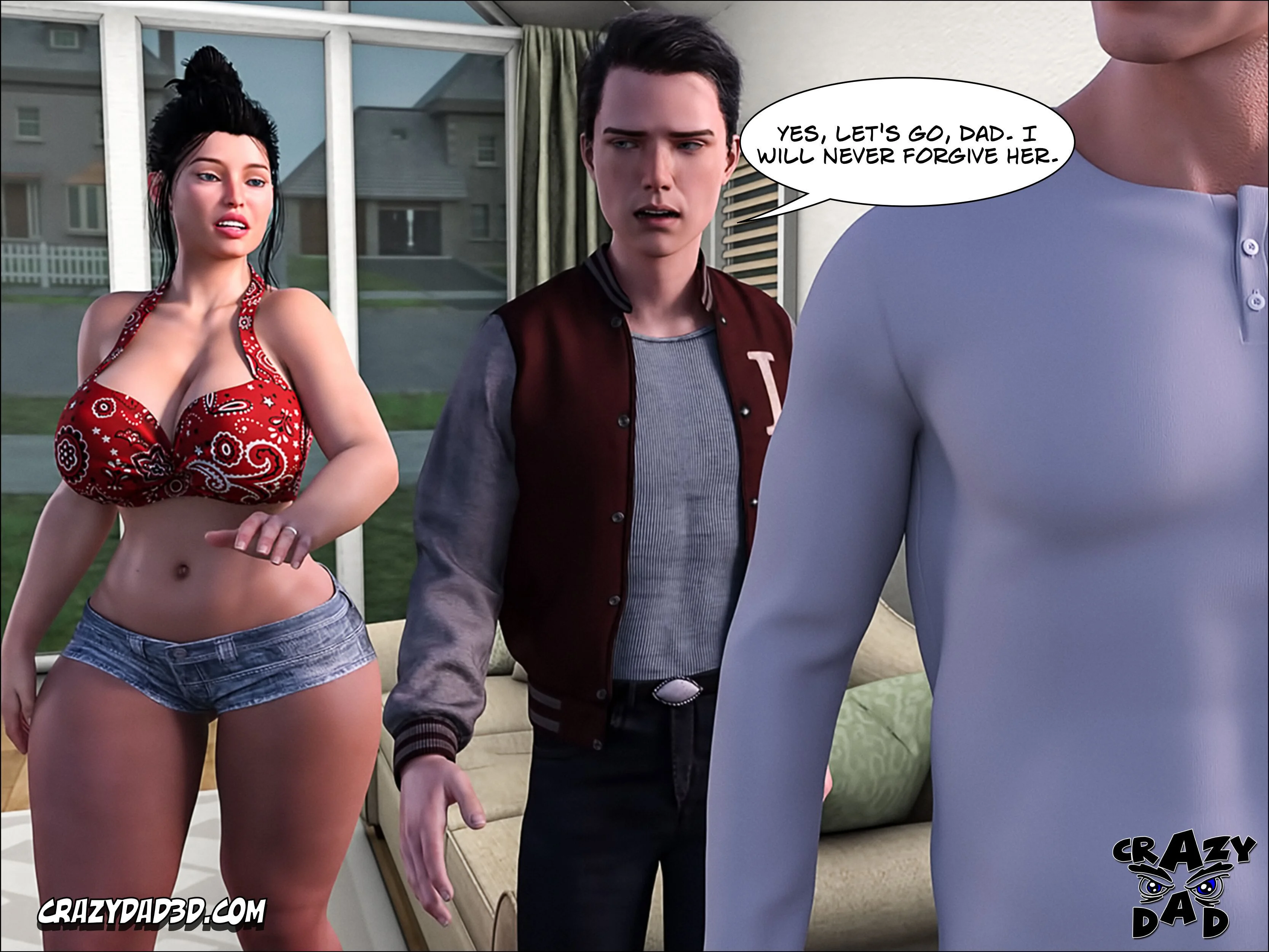 Mom’s Help [CrazyDad3D] 15 . Mom's Help - Chapter 15 [CrazyDad3D] – page 70