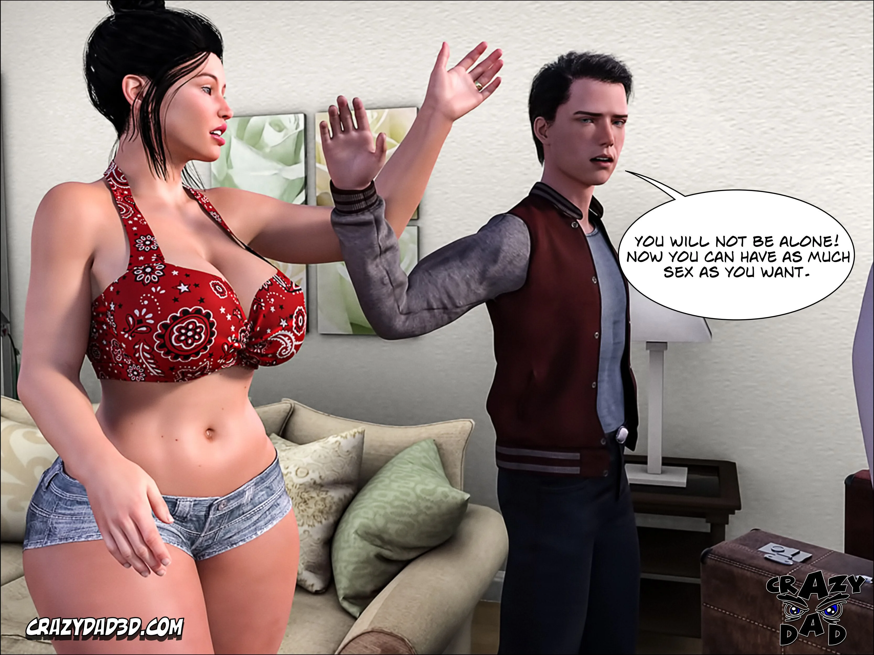 Mom’s Help [CrazyDad3D] 15 . Mom's Help - Chapter 15 [CrazyDad3D] – page 72