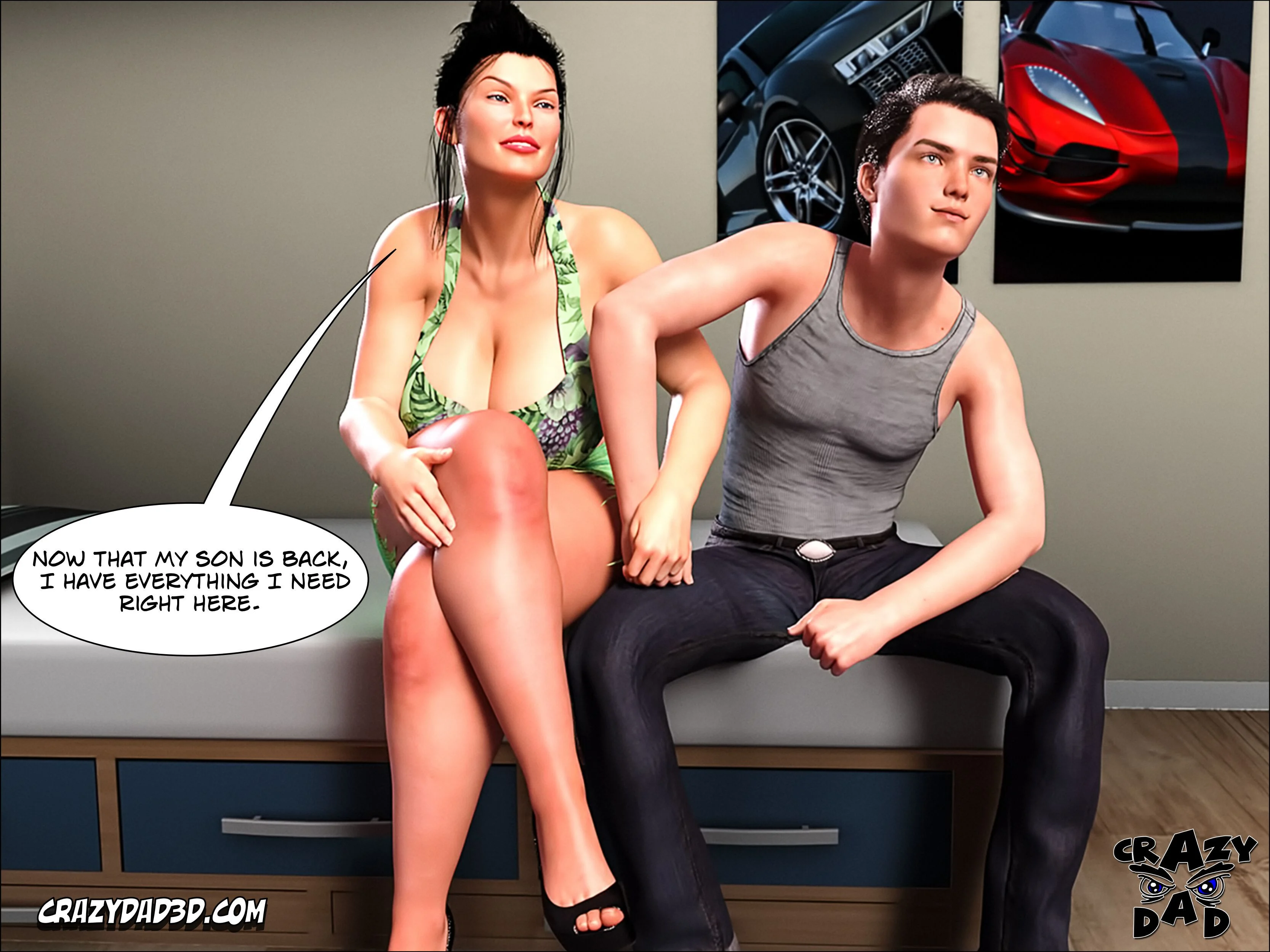 Mom’s Help [CrazyDad3D] 21 . Mom's Help - Chapter 21 [CrazyDad3D] – page 12
