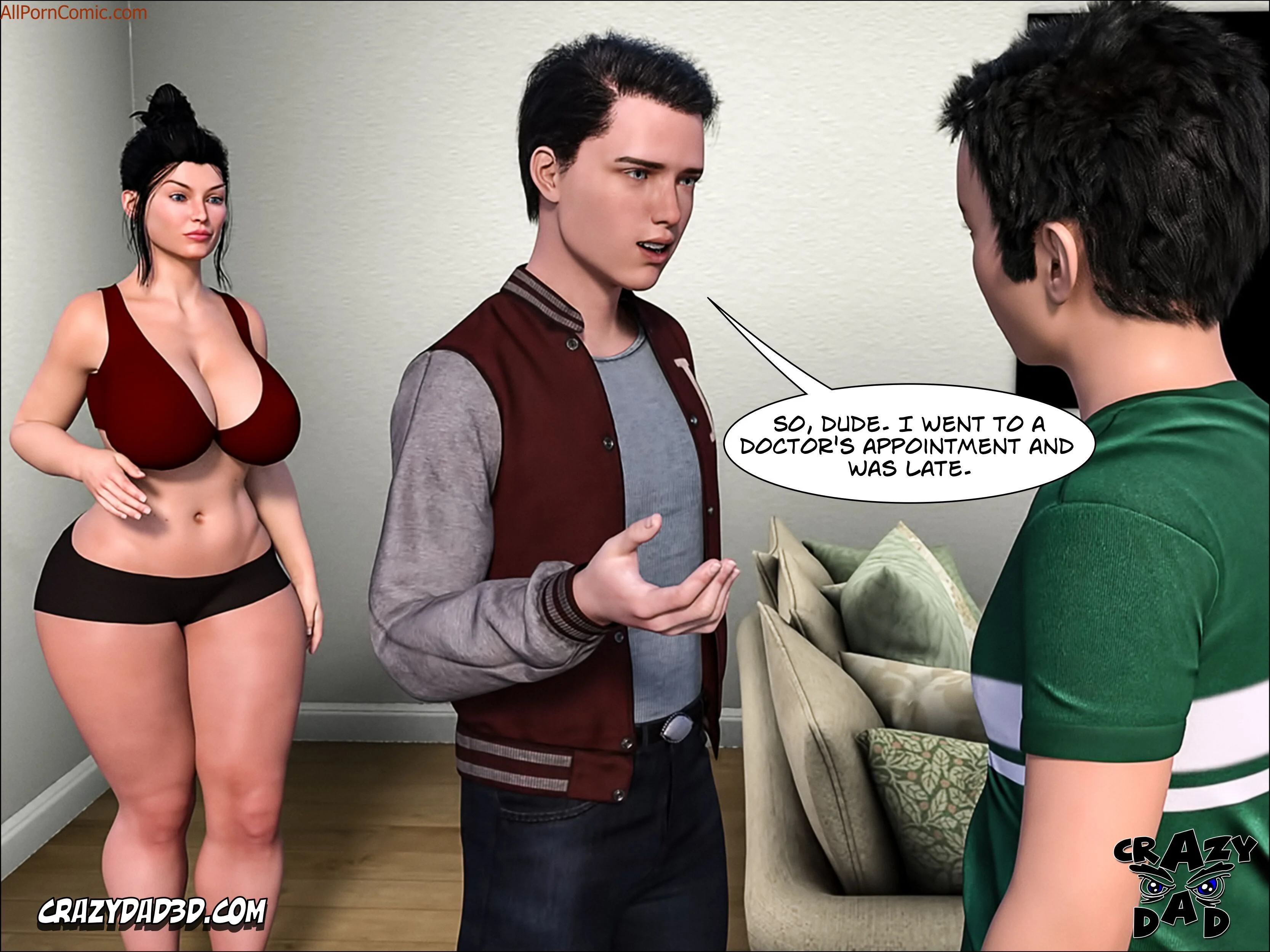 Mom’s Help [CrazyDad3D] 12 . Mom's Help - Chapter 12 [CrazyDad3D] – page 10